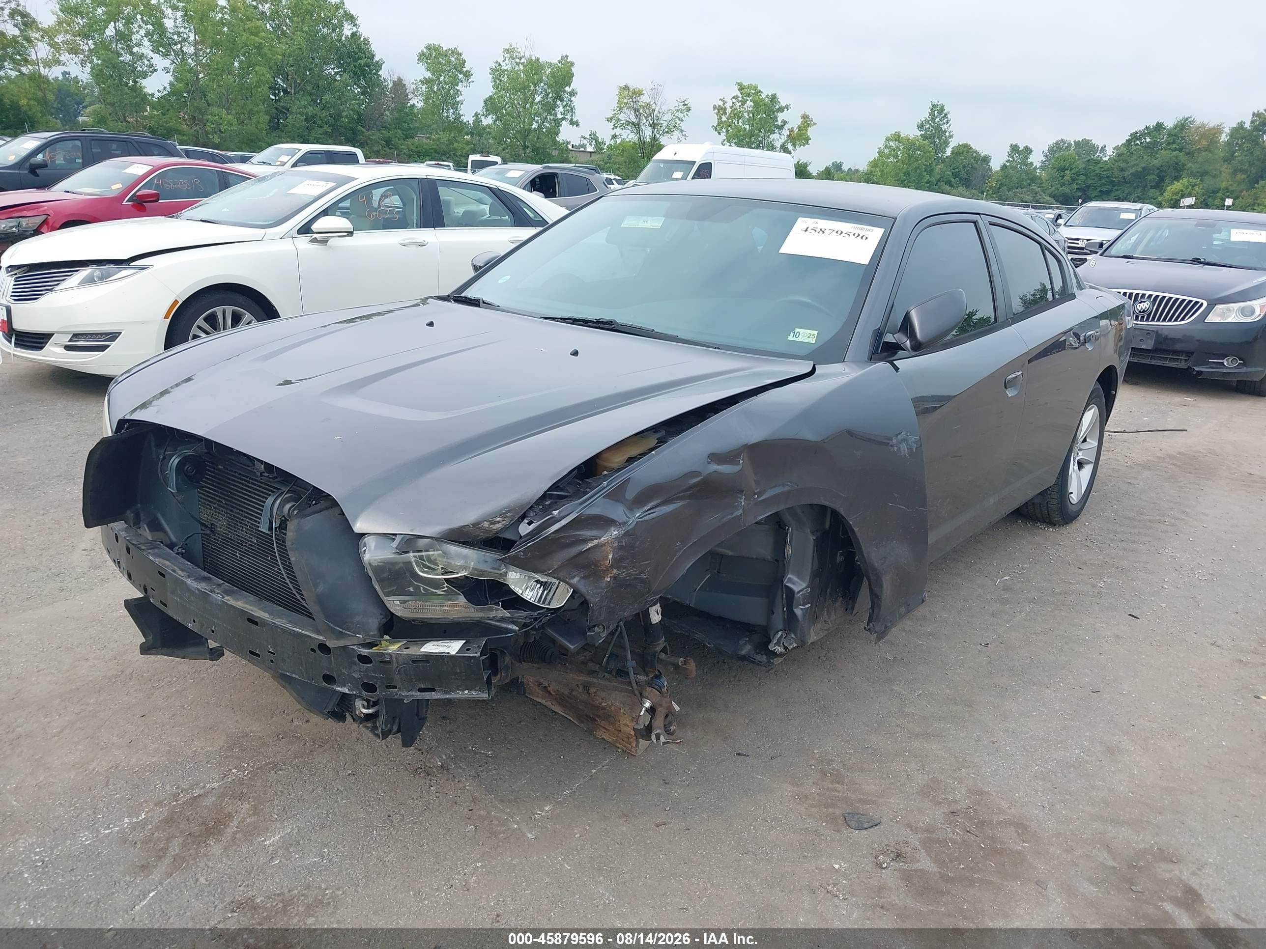 2013 Dodge Charger Se Серый vin: 2C3CDXBG1DH677911