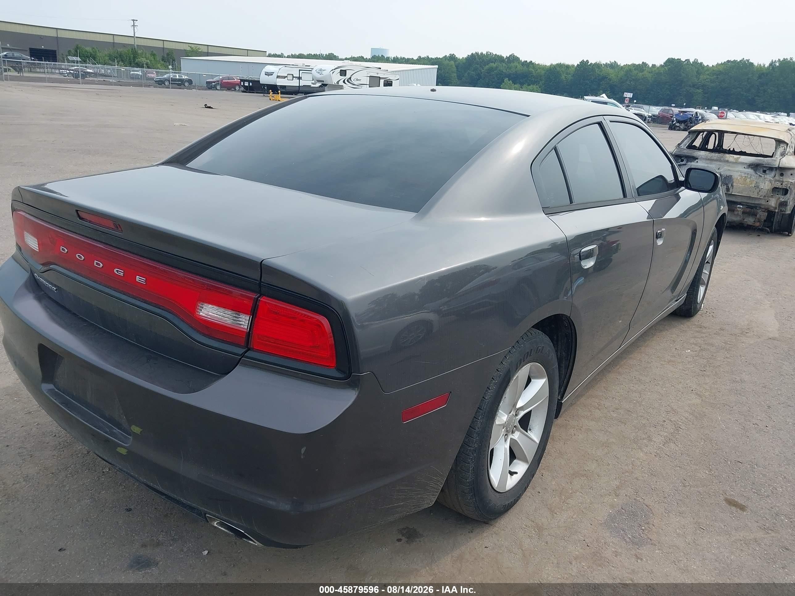 2013 Dodge Charger Se Серый vin: 2C3CDXBG1DH677911