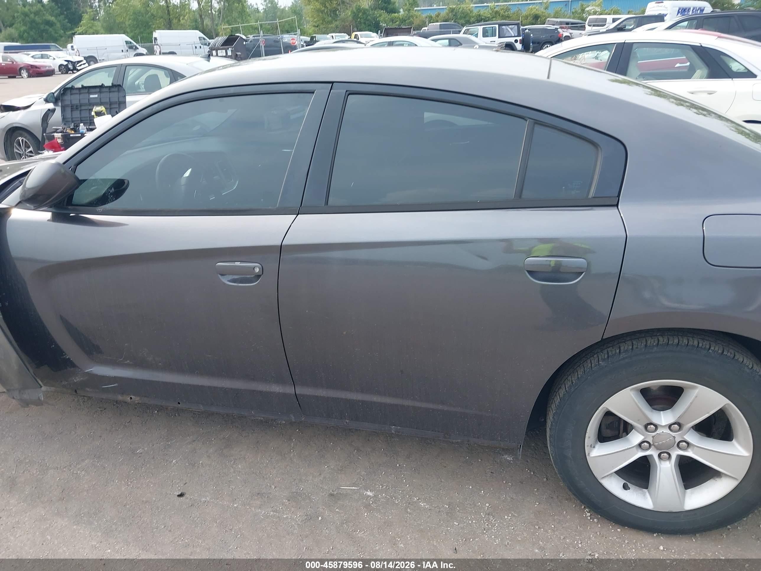 2013 Dodge Charger Se Серый vin: 2C3CDXBG1DH677911