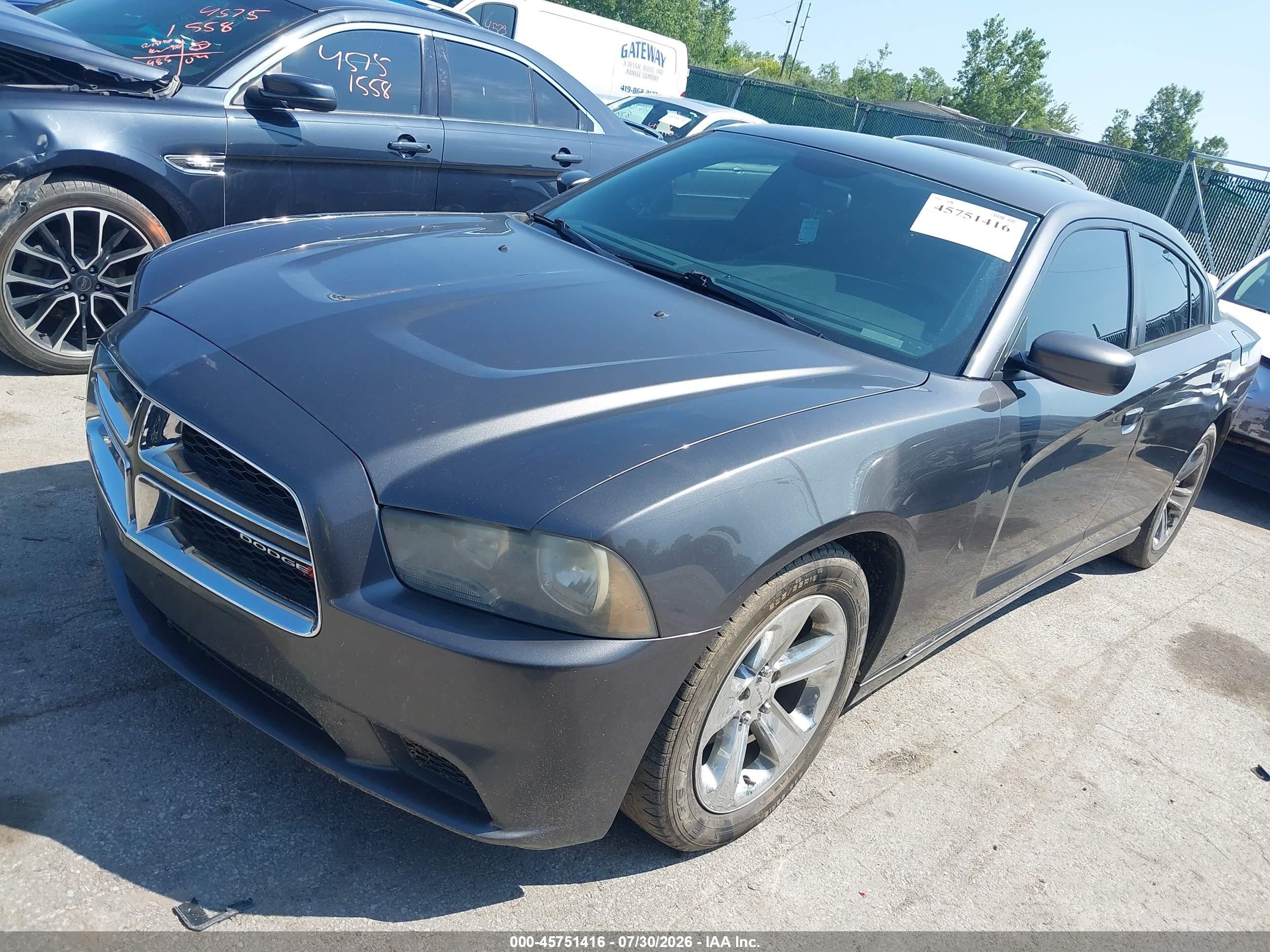 2013 Dodge Charger Se Gray vin: 2C3CDXBG1DH678007