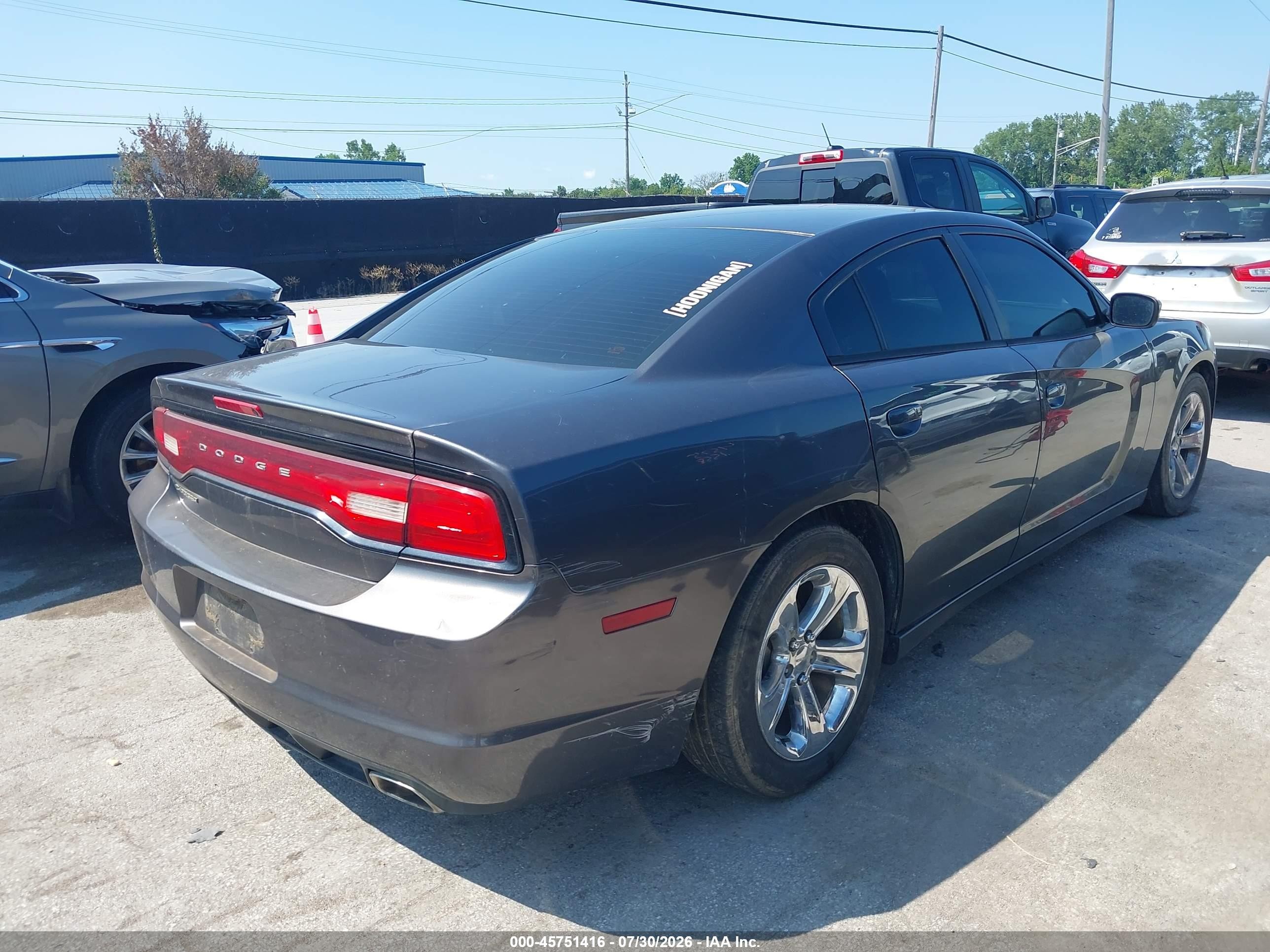 2013 Dodge Charger Se Gray vin: 2C3CDXBG1DH678007