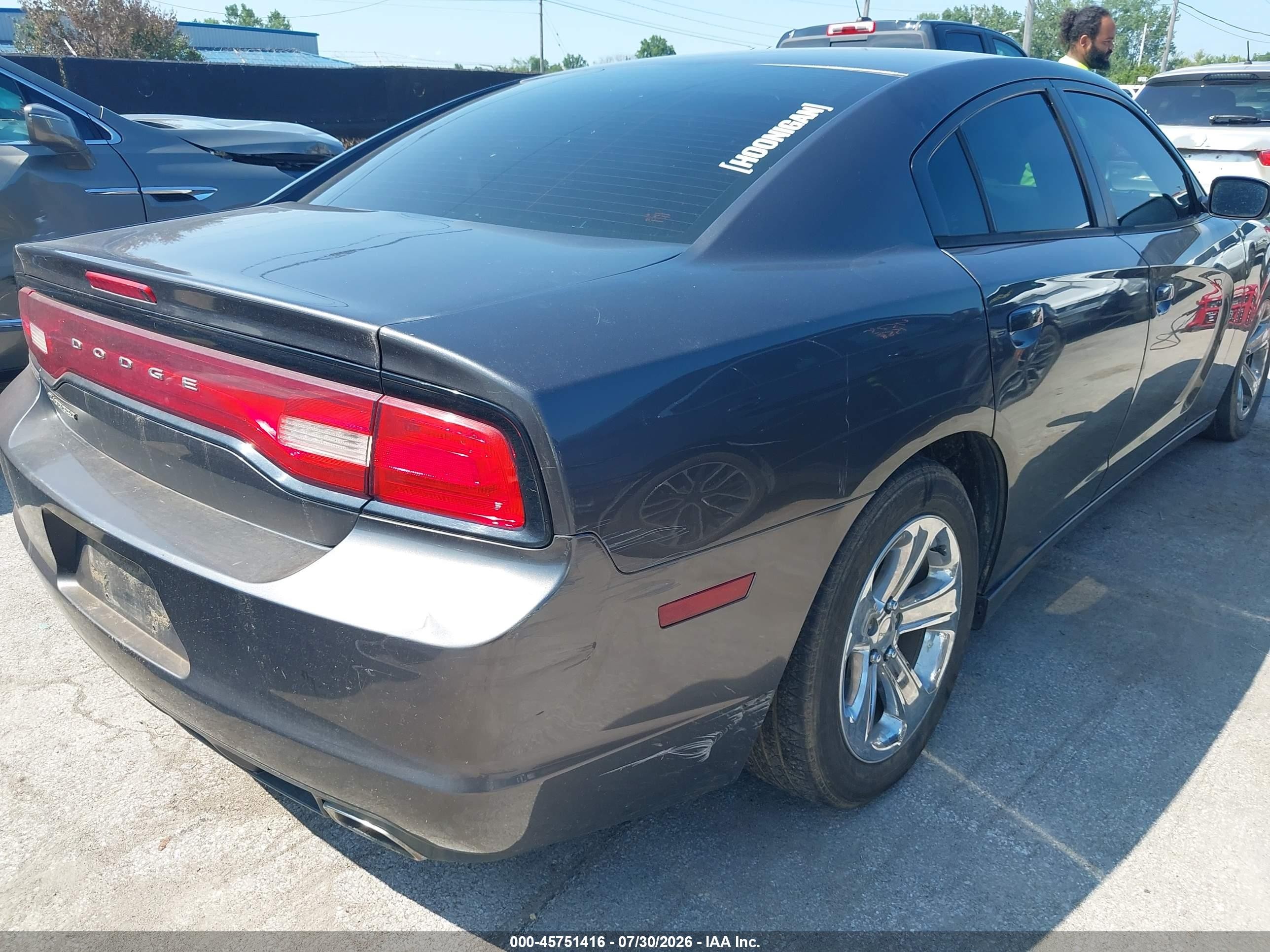 2013 Dodge Charger Se Gray vin: 2C3CDXBG1DH678007