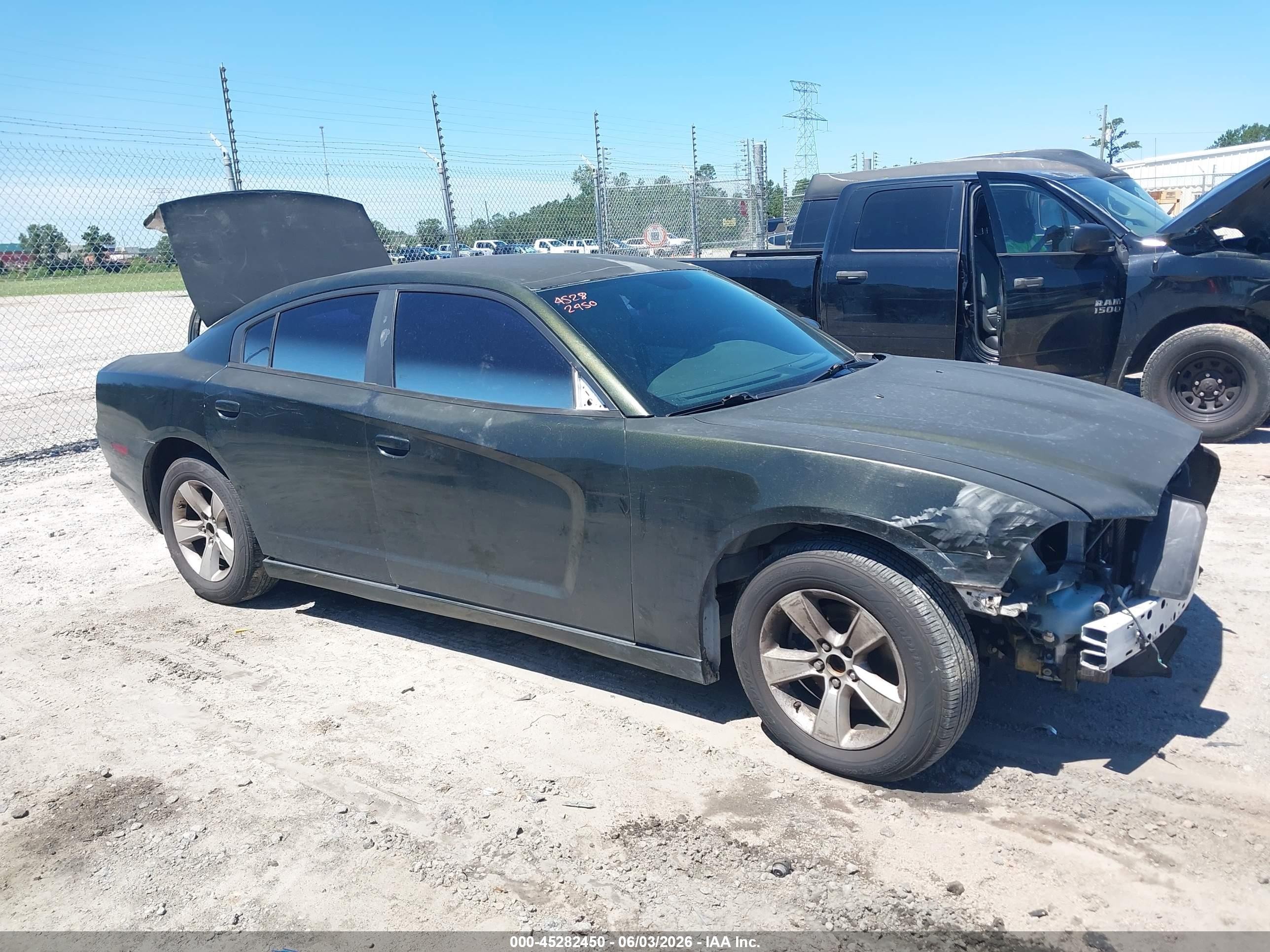 2014 Dodge Charger Se Black vin: 2C3CDXBG1EH234935