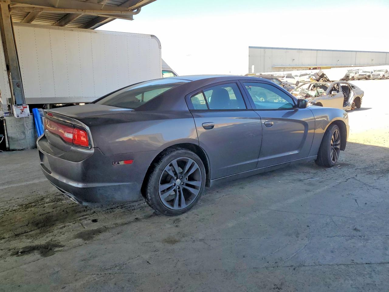 2014 Dodge Charger Se Gray vin: 2C3CDXBG1EH243148