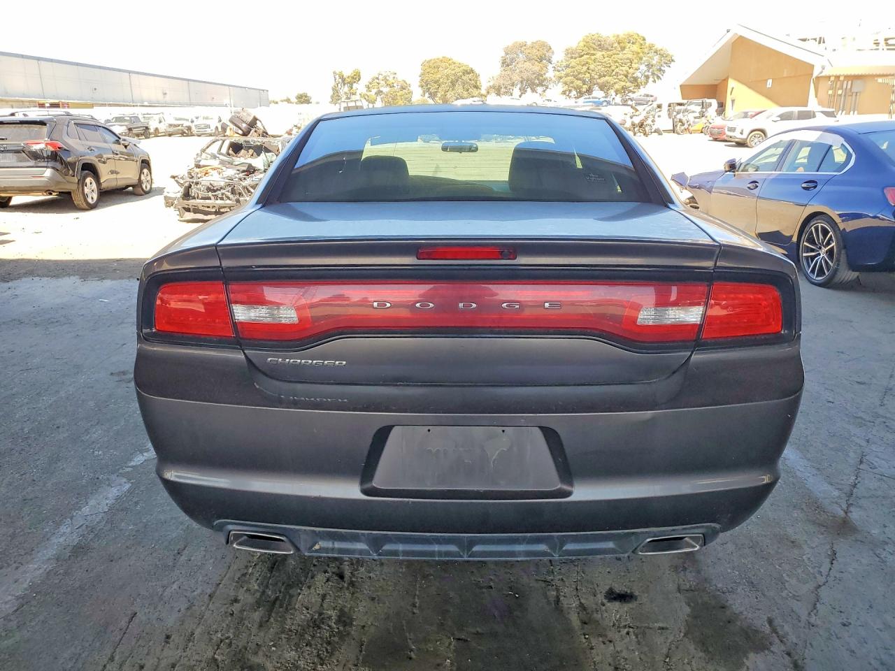 2014 Dodge Charger Se Gray vin: 2C3CDXBG1EH243148