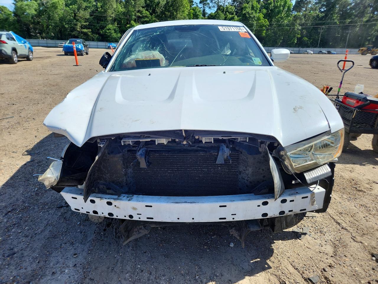 2014 Dodge Charger Se White vin: 2C3CDXBG1EH261441
