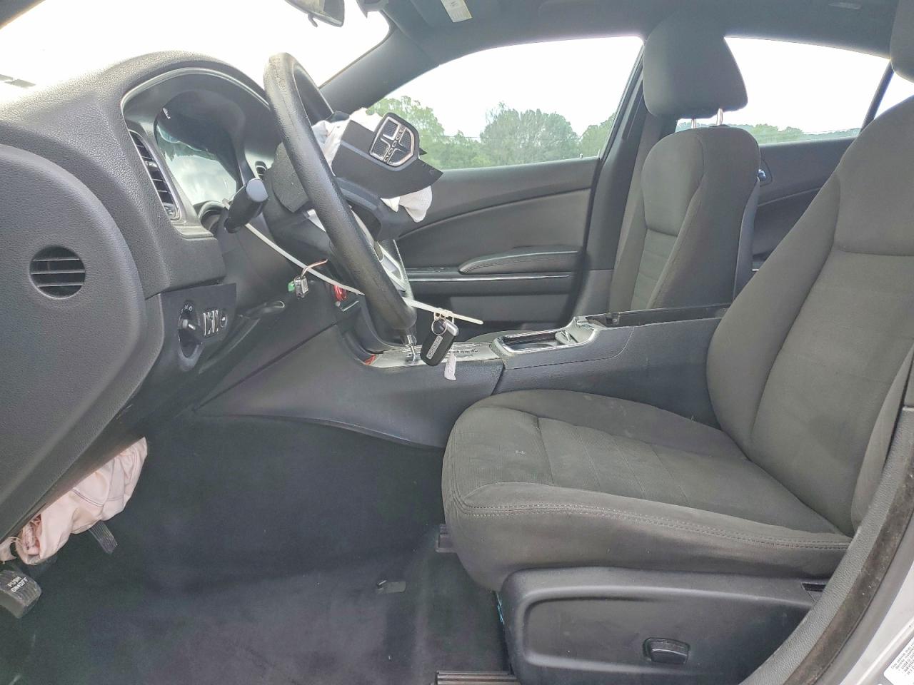 2014 Dodge Charger Se Silver vin: 2C3CDXBG1EH265408
