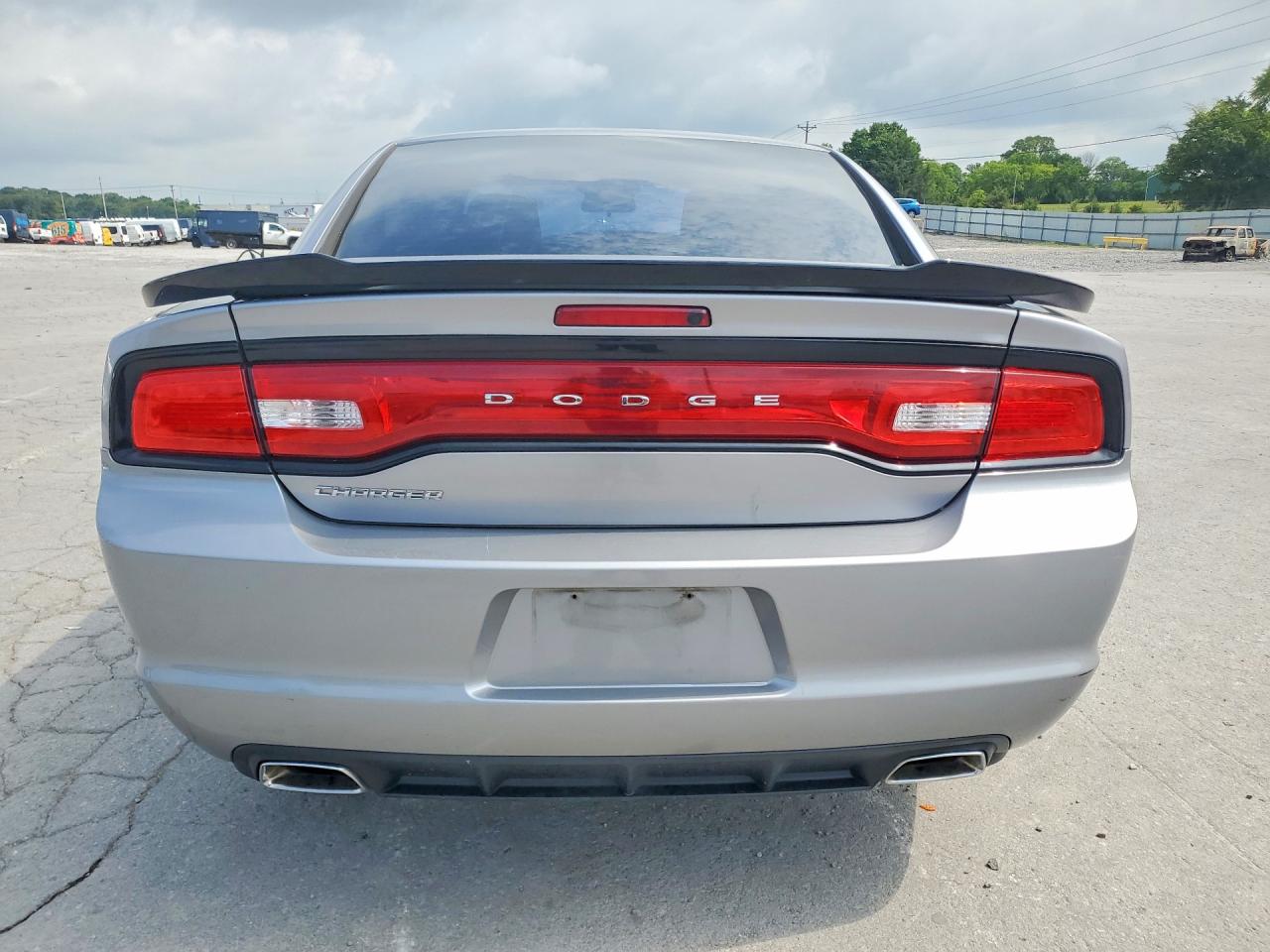 2014 Dodge Charger Se Silver vin: 2C3CDXBG1EH265408
