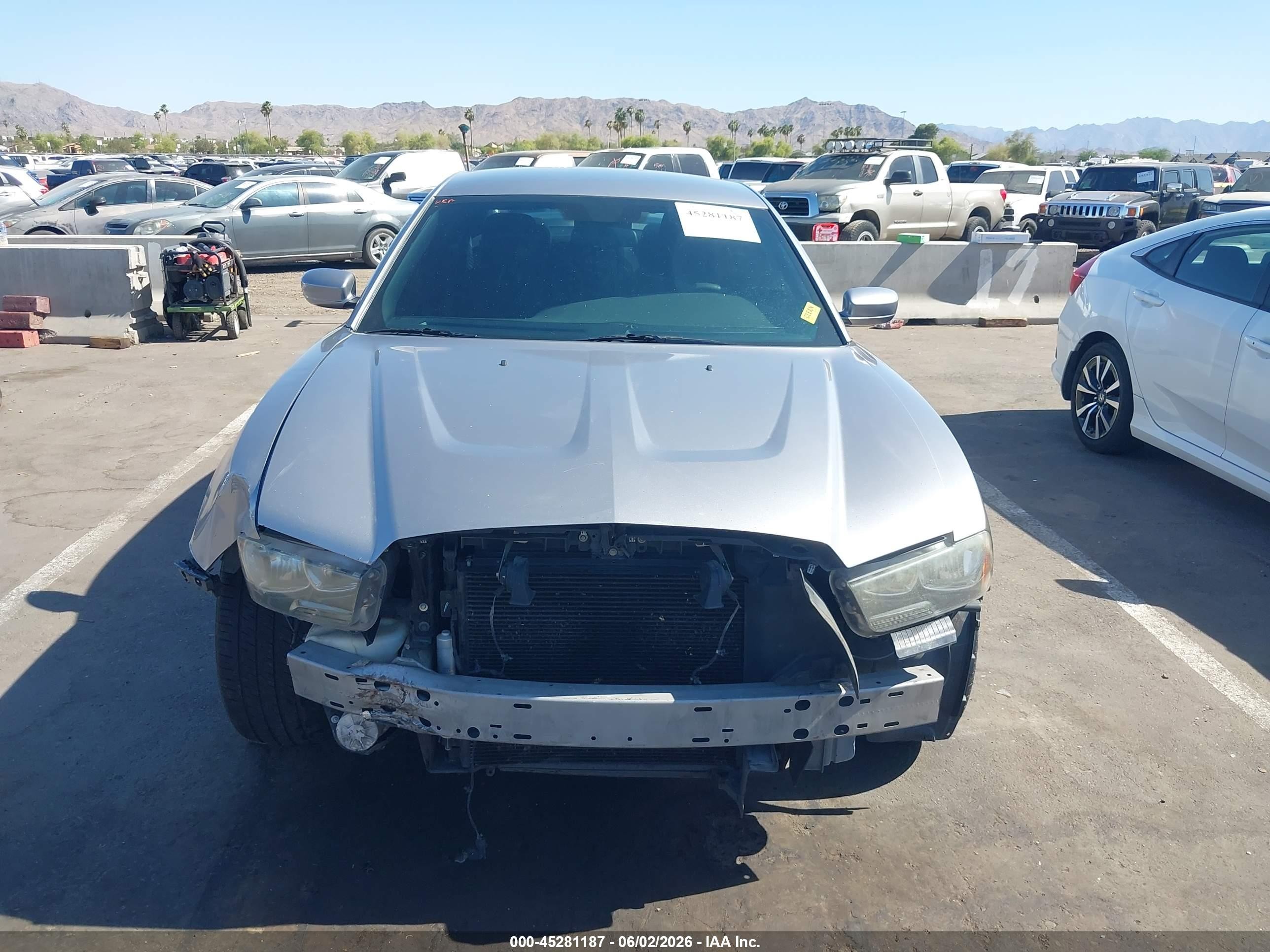 2014 Dodge Charger Se Silver vin: 2C3CDXBG1EH284752