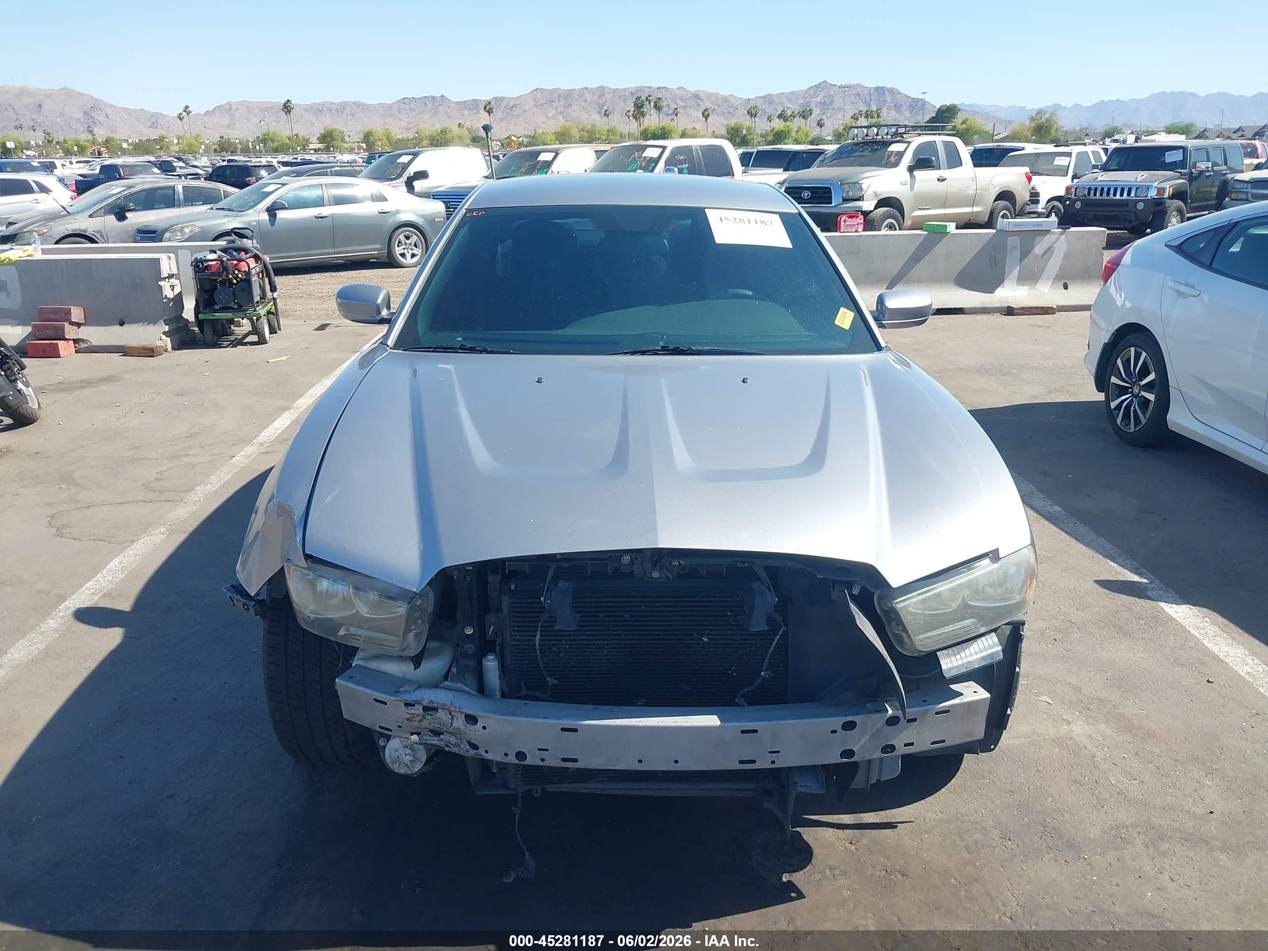 2014 Dodge Charger Se Silver vin: 2C3CDXBG1EH284752