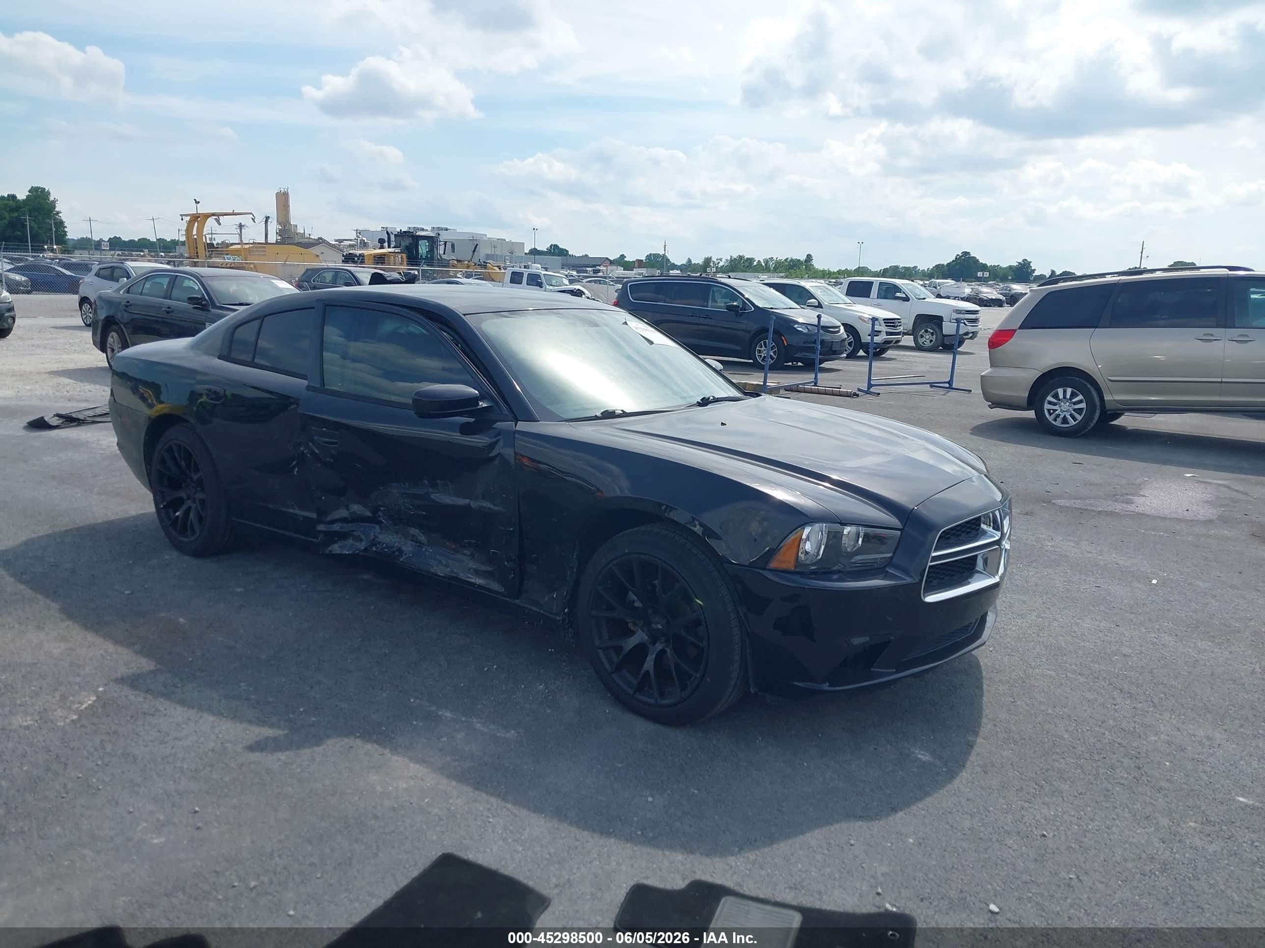 2014 Dodge Charger Se Black vin: 2C3CDXBG1EH338101