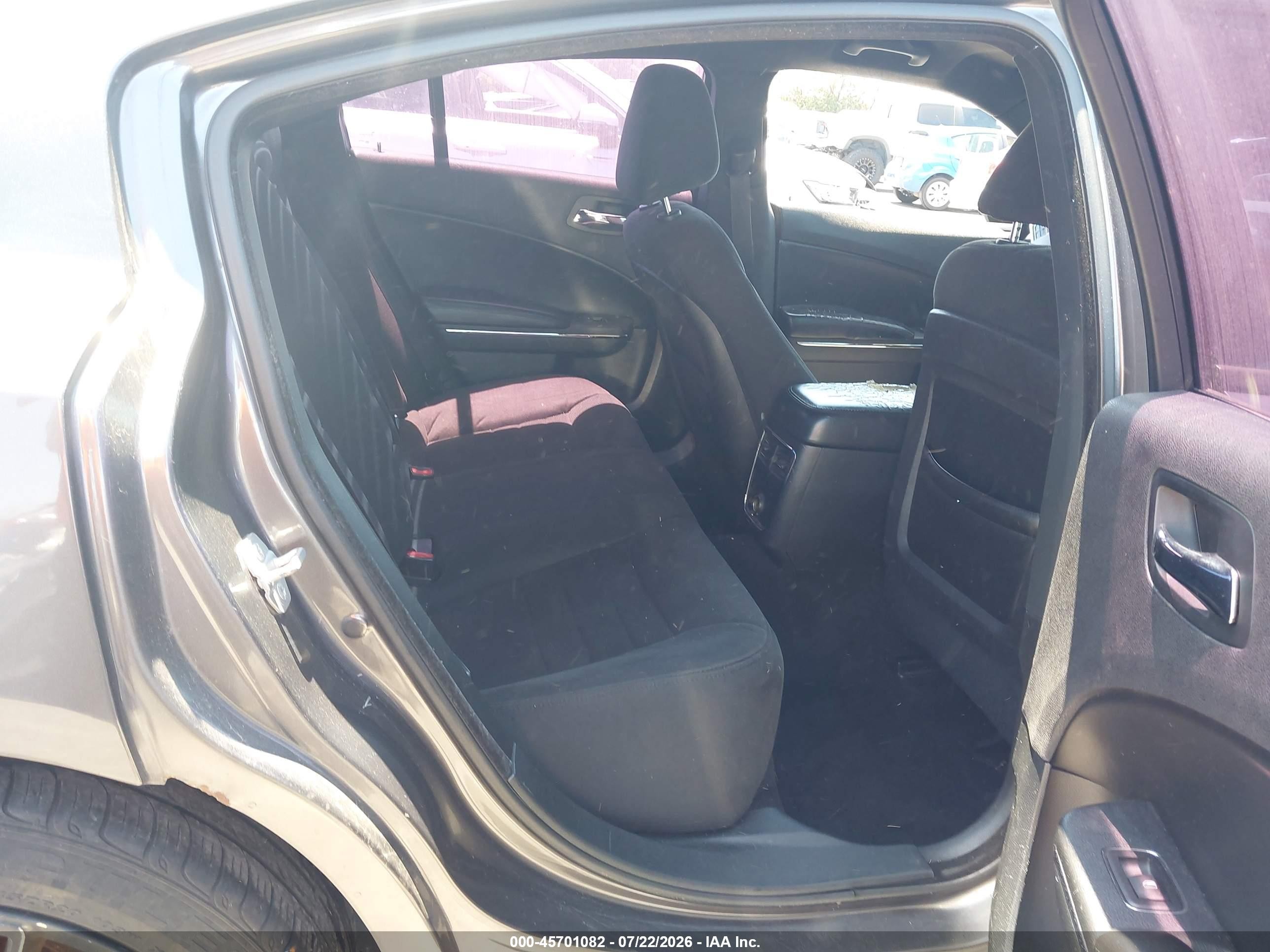 2014 Dodge Charger Se Gray vin: 2C3CDXBG1EH364147