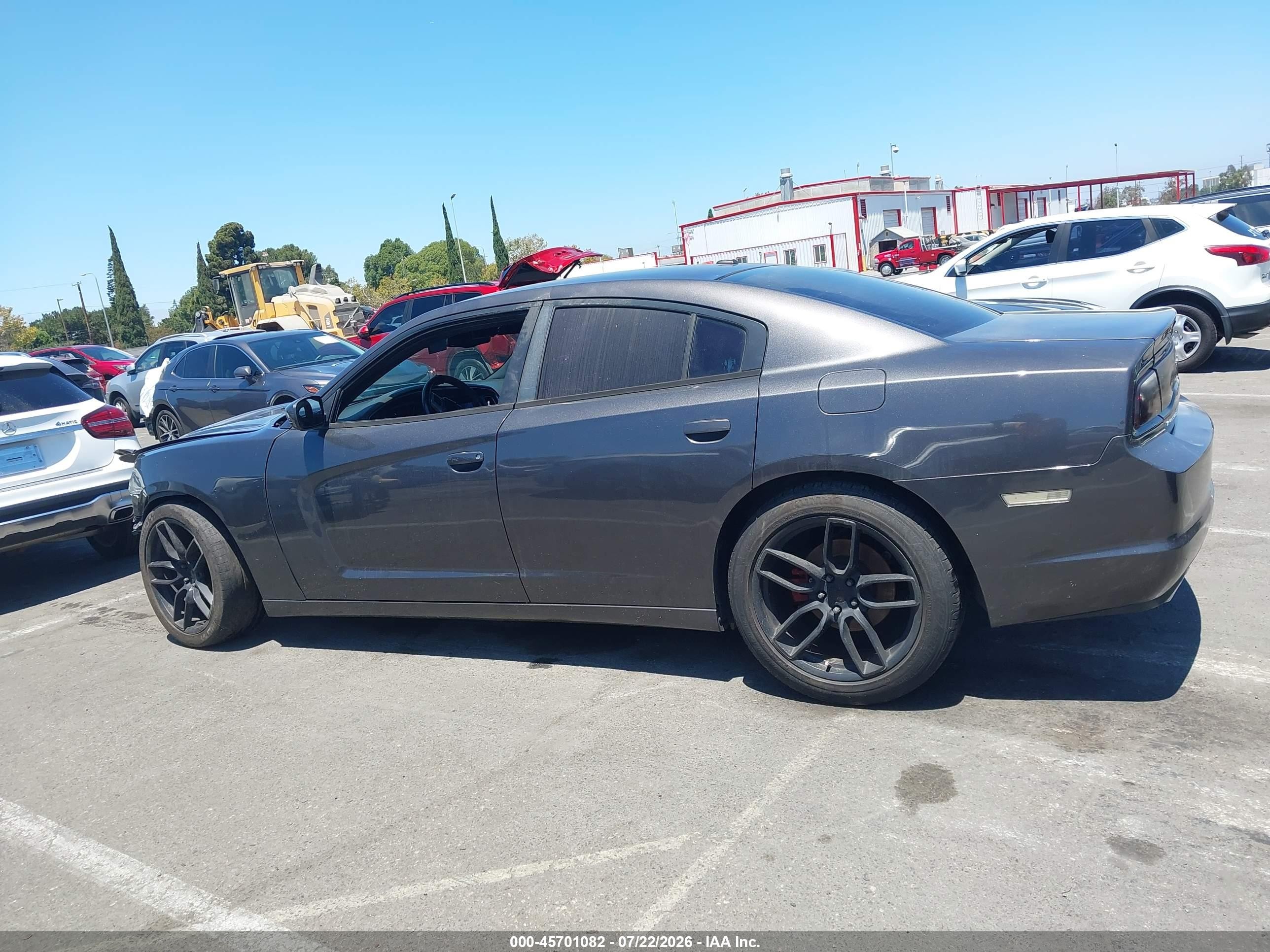 2014 Dodge Charger Se Gray vin: 2C3CDXBG1EH364147