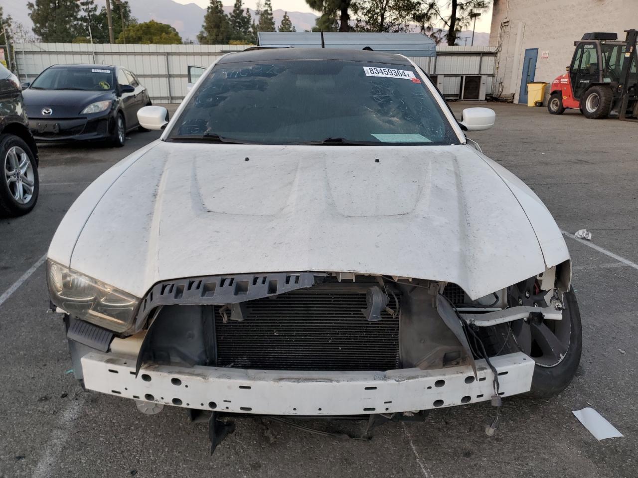 2014 Dodge Charger Se White vin: 2C3CDXBG1EH375116