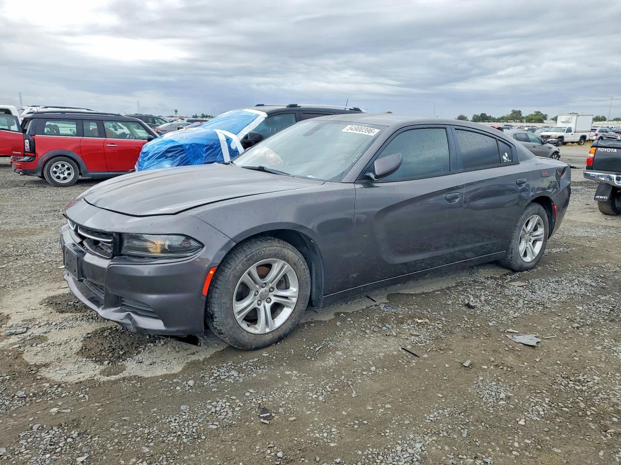 2015 Dodge Charger Se Gray vin: 2C3CDXBG1FH716614