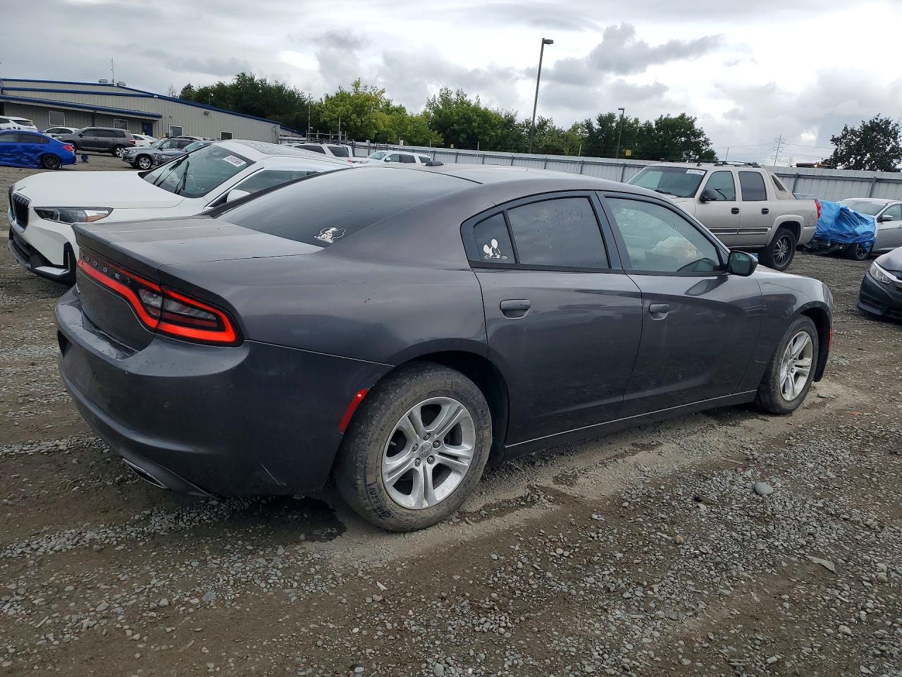 2015 Dodge Charger Se Gray vin: 2C3CDXBG1FH716614