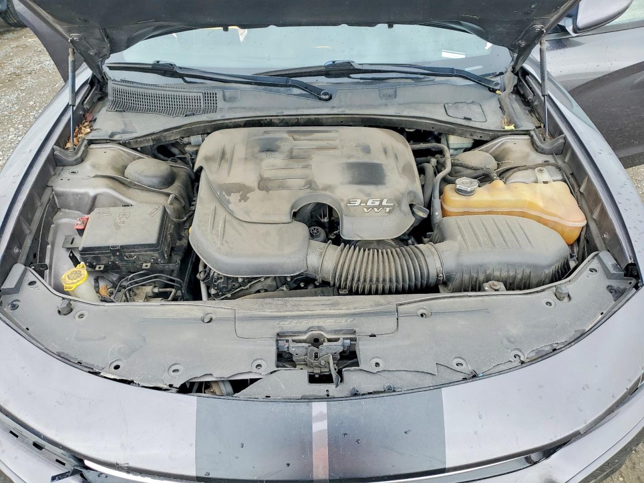 2015 Dodge Charger Se Gray vin: 2C3CDXBG1FH716614