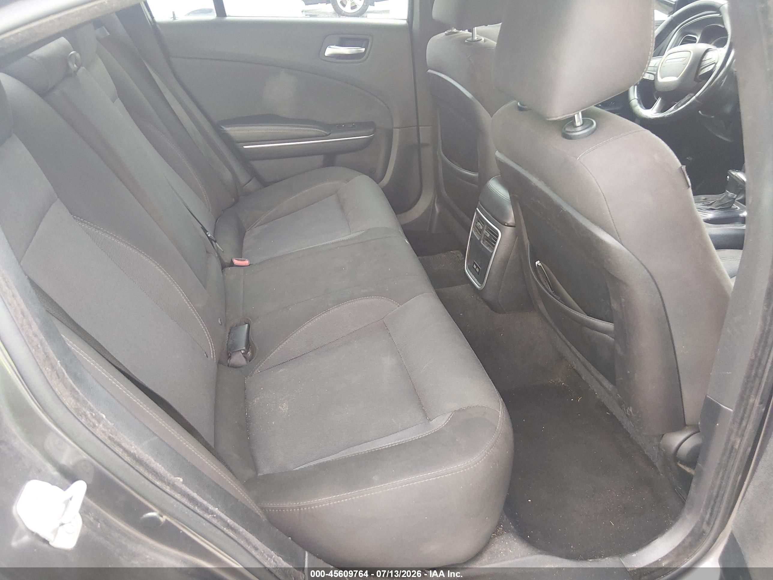 2015 Dodge Charger Se Gray vin: 2C3CDXBG1FH725488