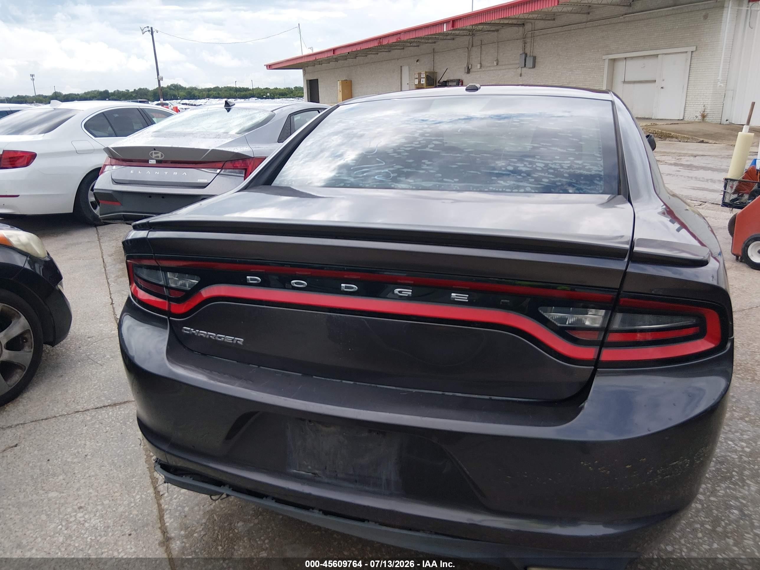 2015 Dodge Charger Se Gray vin: 2C3CDXBG1FH725488