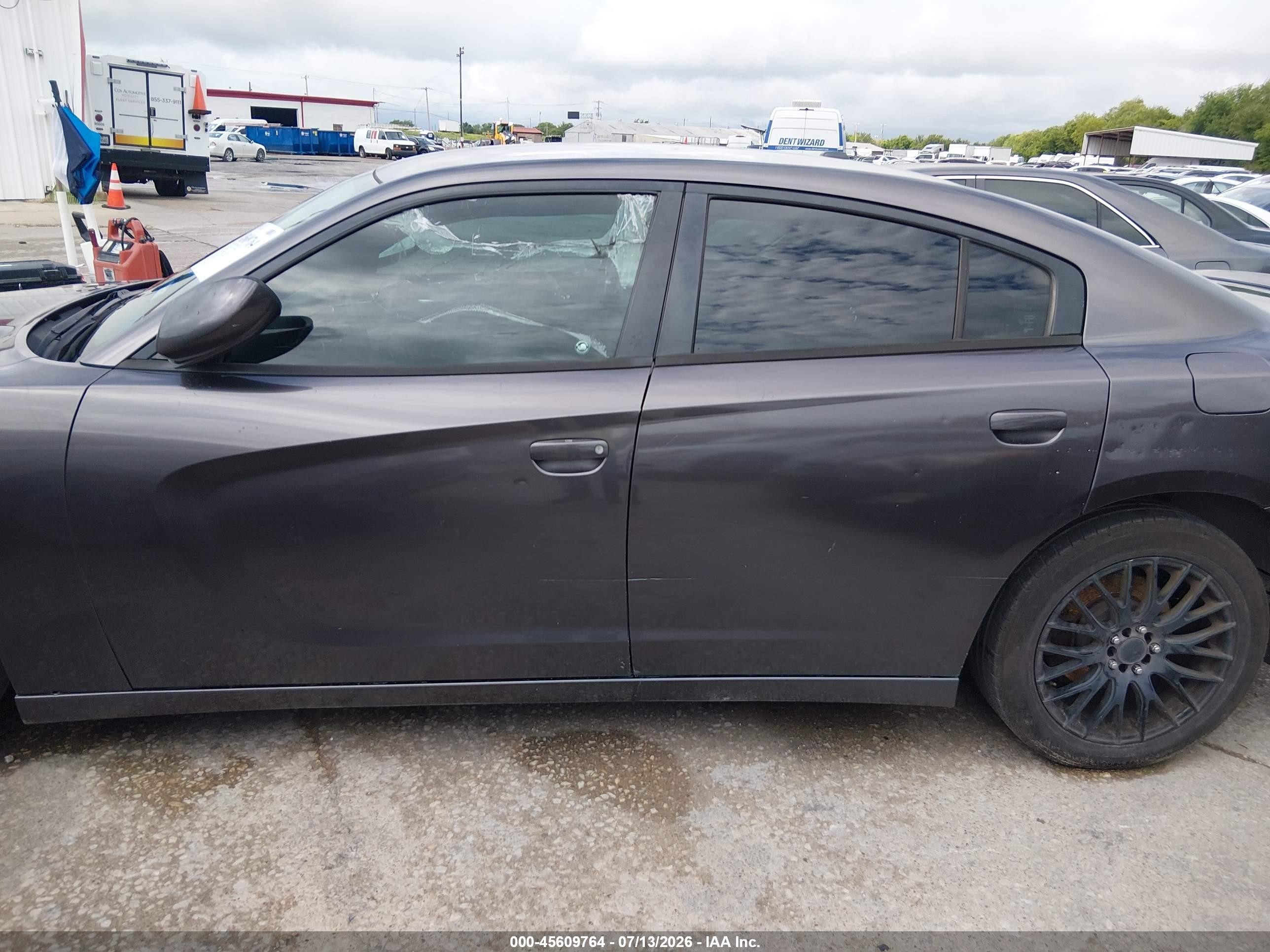2015 Dodge Charger Se Gray vin: 2C3CDXBG1FH725488