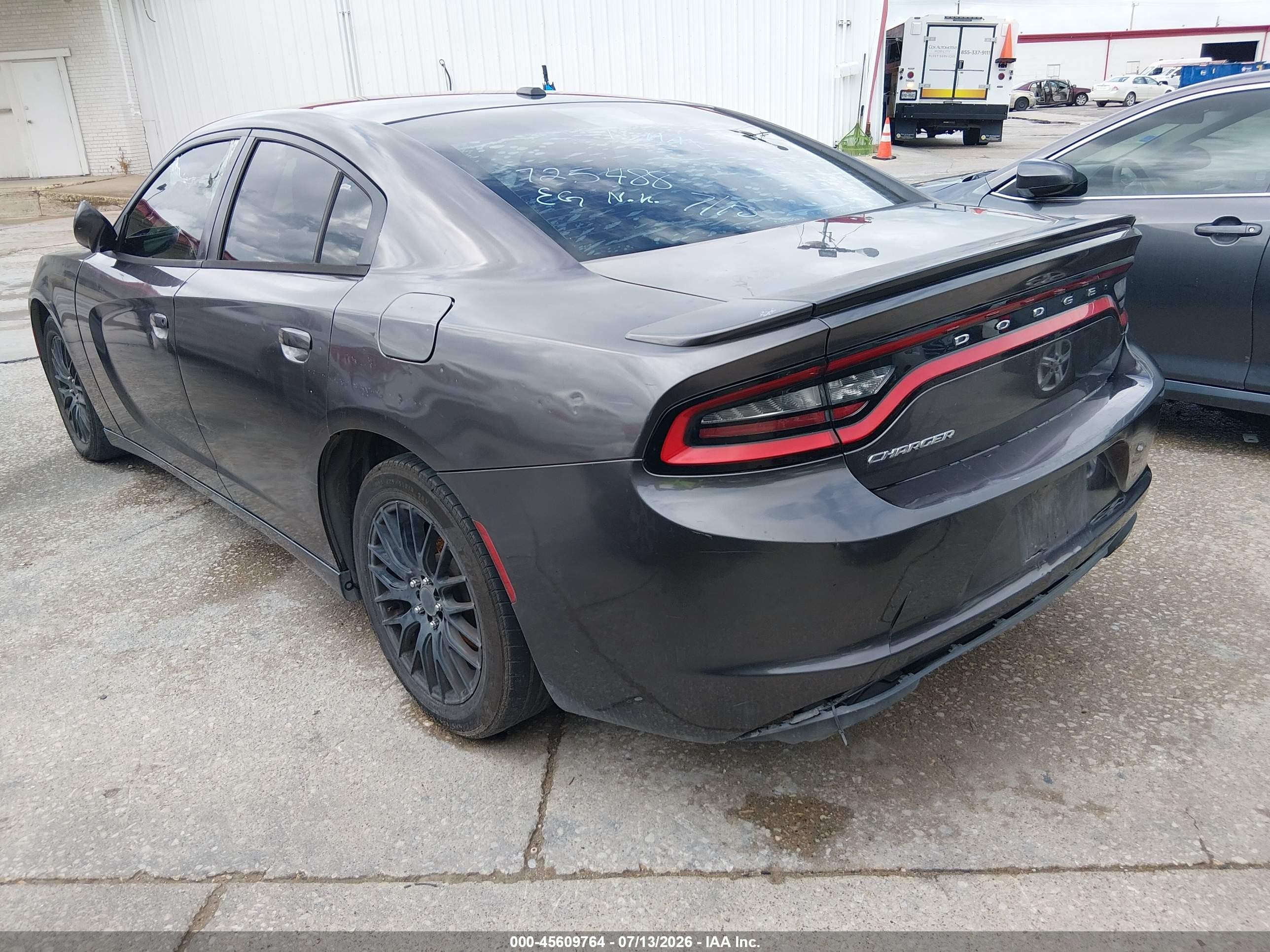 2015 Dodge Charger Se Gray vin: 2C3CDXBG1FH725488