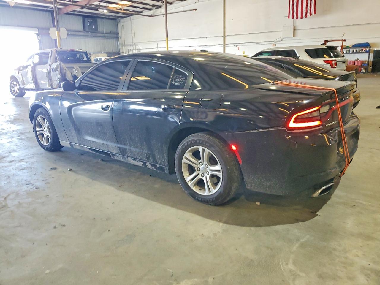 2015 Dodge Charger Se Black vin: 2C3CDXBG1FH752190
