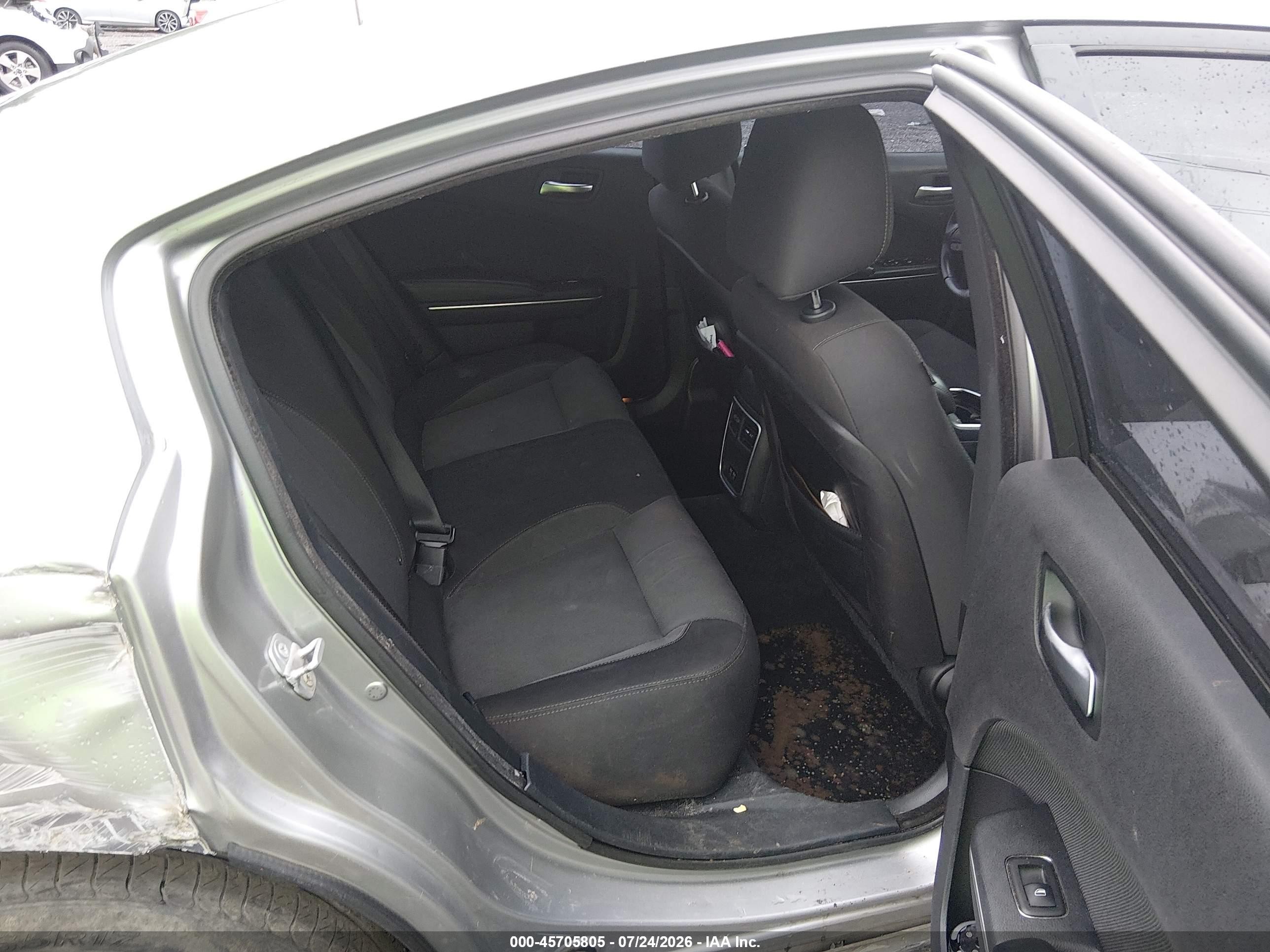 2015 Dodge Charger Se Silver vin: 2C3CDXBG1FH776974