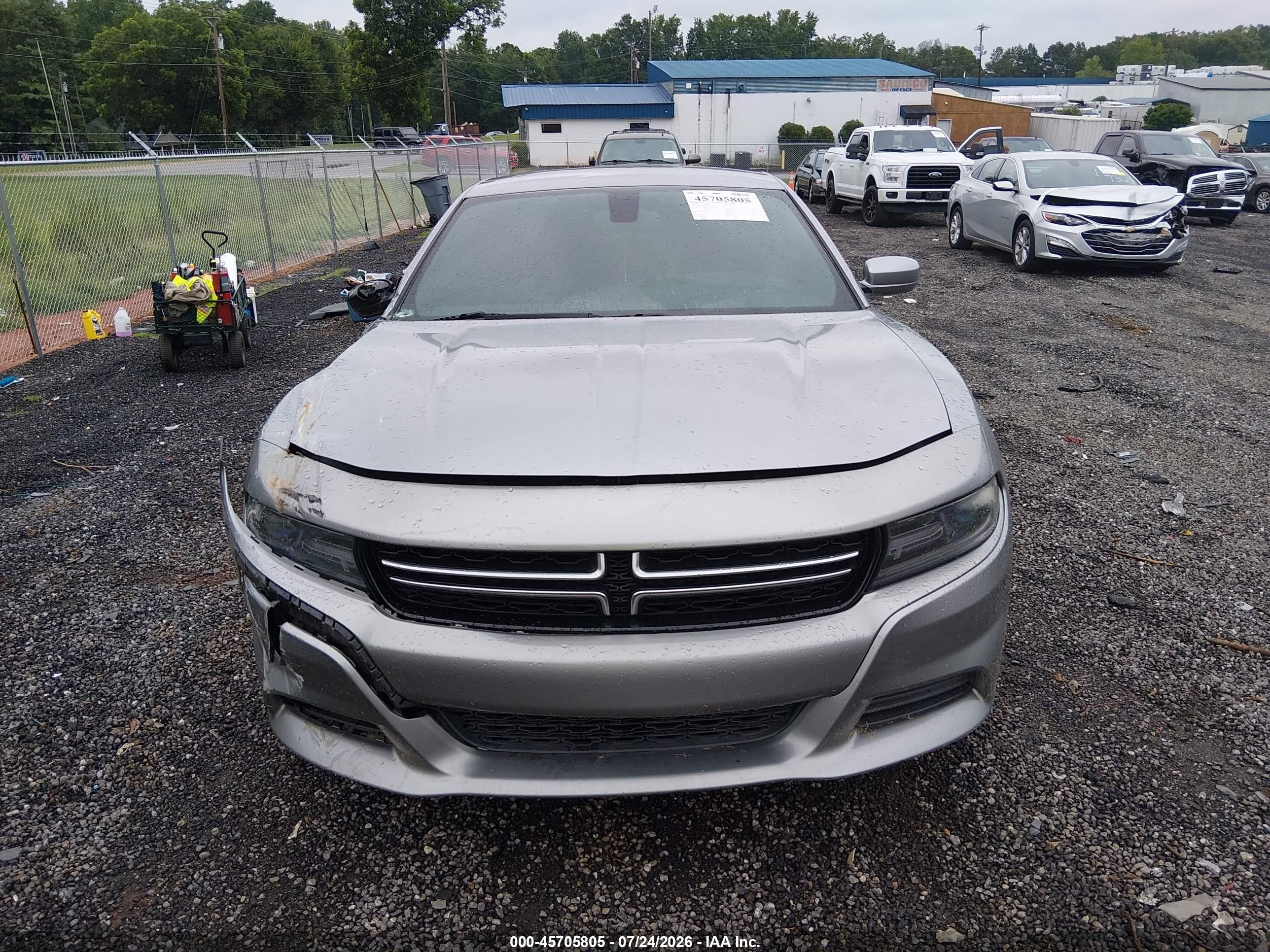 2015 Dodge Charger Se Silver vin: 2C3CDXBG1FH776974