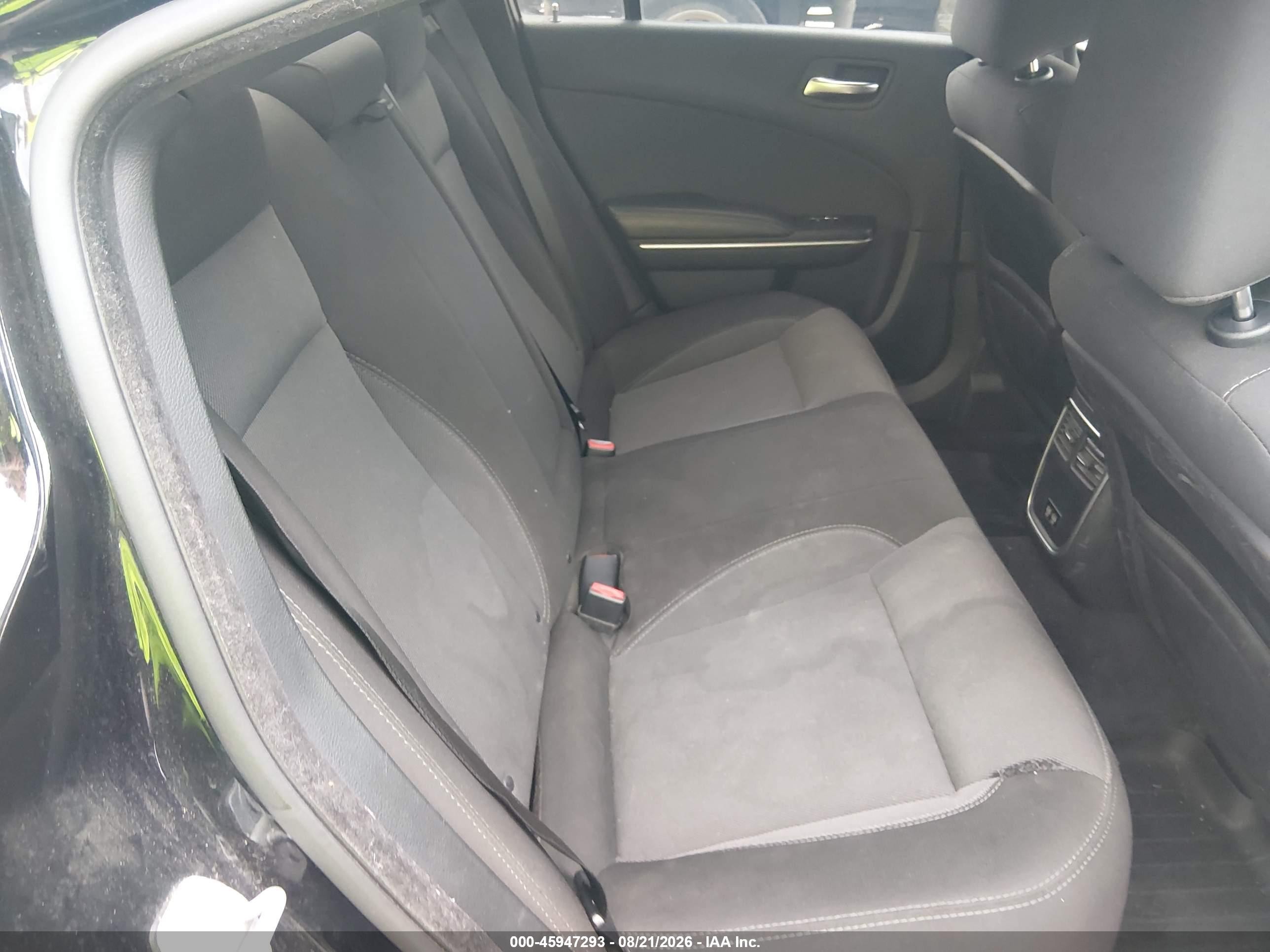 2015 Dodge Charger Se Черный vin: 2C3CDXBG1FH858705