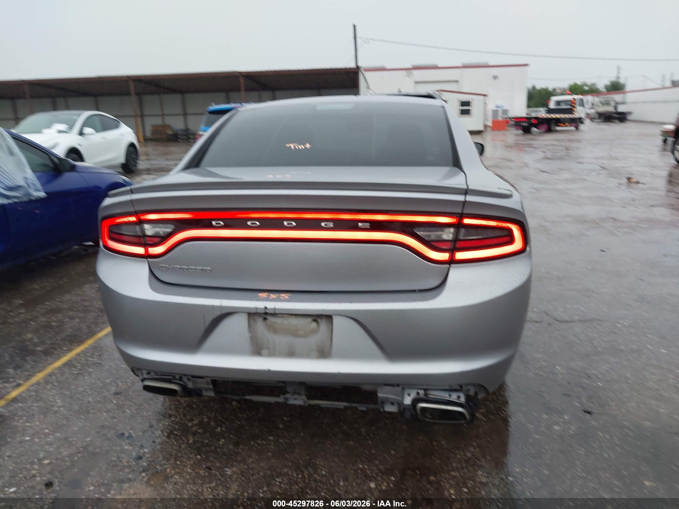 2015 Dodge Charger Se Silver vin: 2C3CDXBG1FH883880