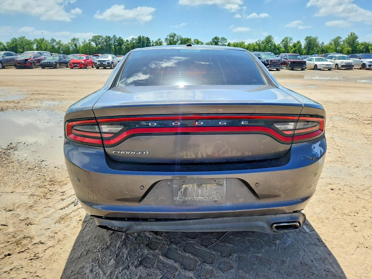2015 Dodge Charger Se Gray vin: 2C3CDXBG1FH915906