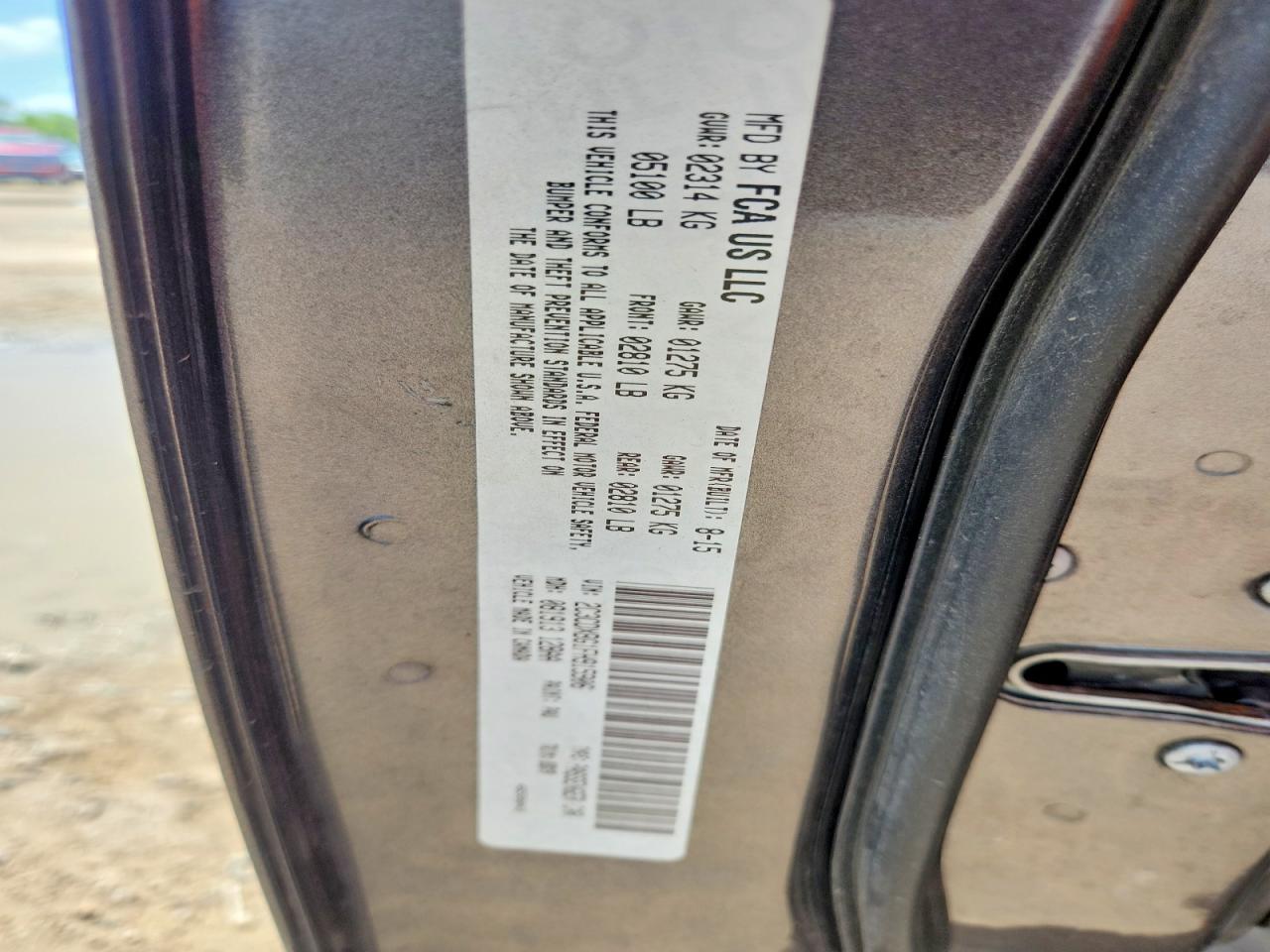 2015 Dodge Charger Se Gray vin: 2C3CDXBG1FH915906