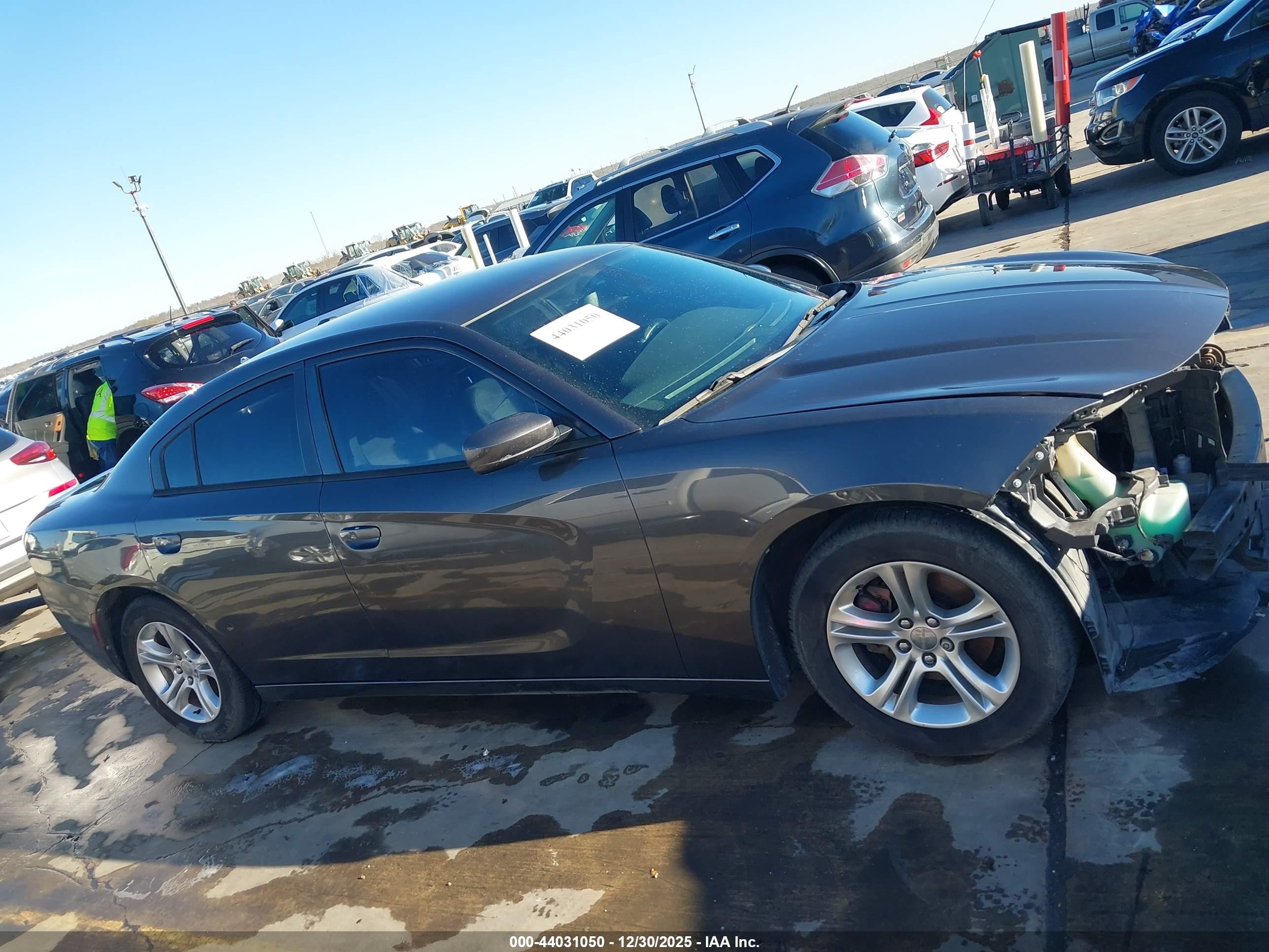 2015 Dodge Charger Se Gray vin: 2C3CDXBG1FH925948