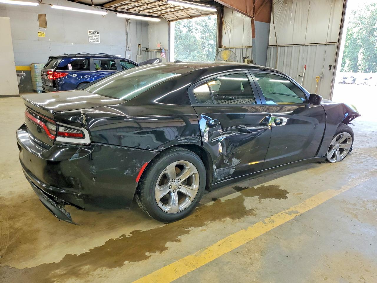 2016 Dodge Charger Se Black vin: 2C3CDXBG1GH109257