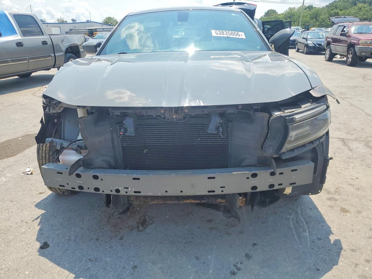 2018 Dodge Charger Sxt Gray vin: 2C3CDXBG1JH196343