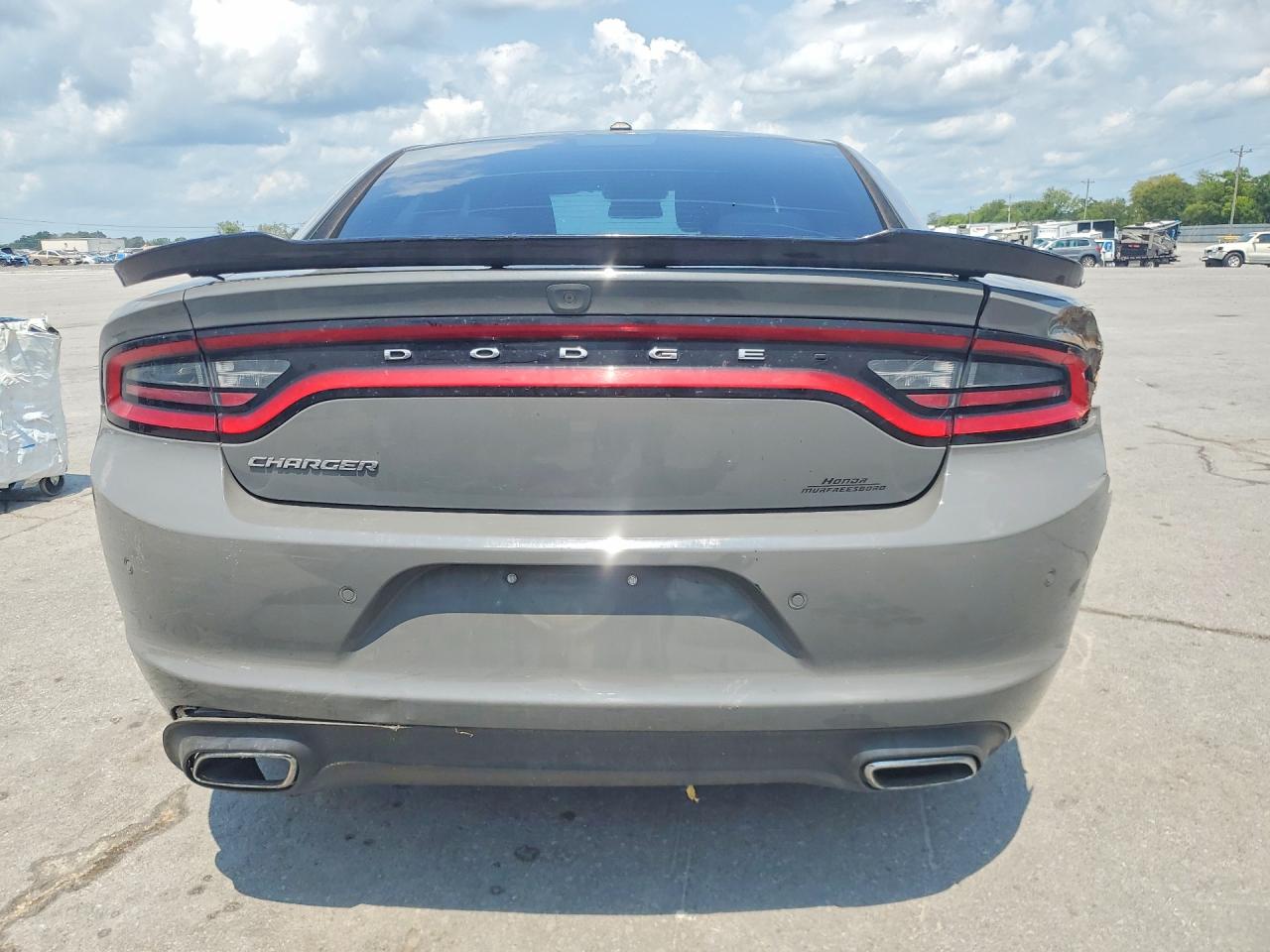 2018 Dodge Charger Sxt Gray vin: 2C3CDXBG1JH196343