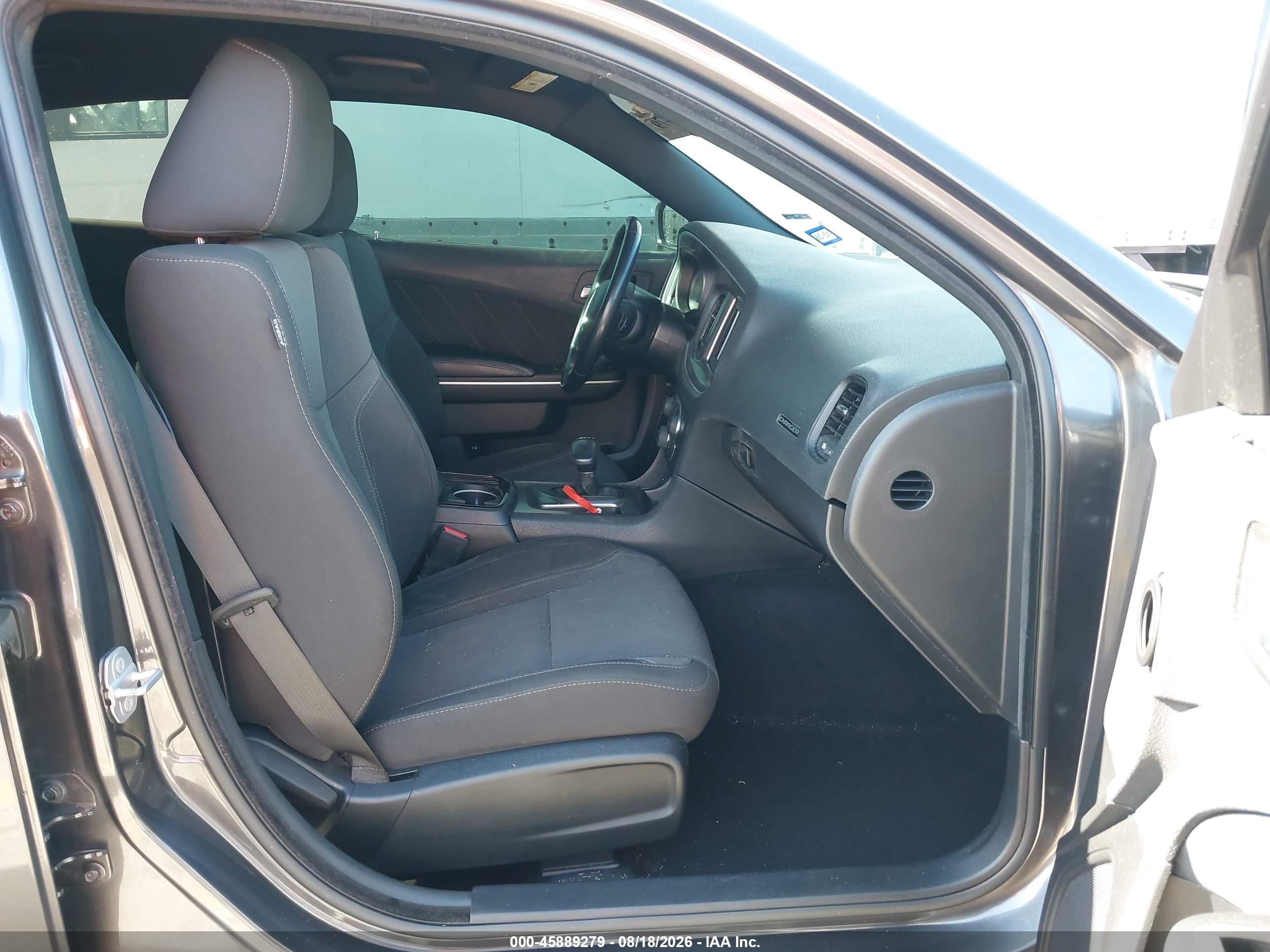 2019 Dodge Charger Sxt Rwd Gray vin: 2C3CDXBG1KH670423