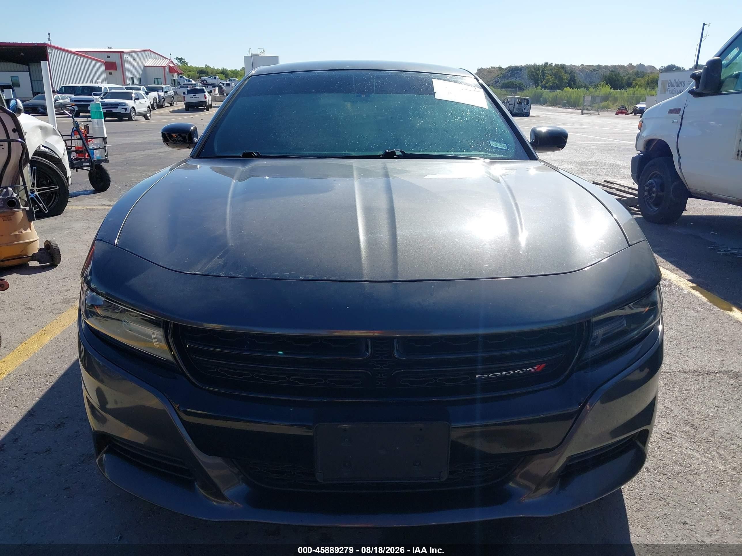 2019 Dodge Charger Sxt Rwd Gray vin: 2C3CDXBG1KH670423