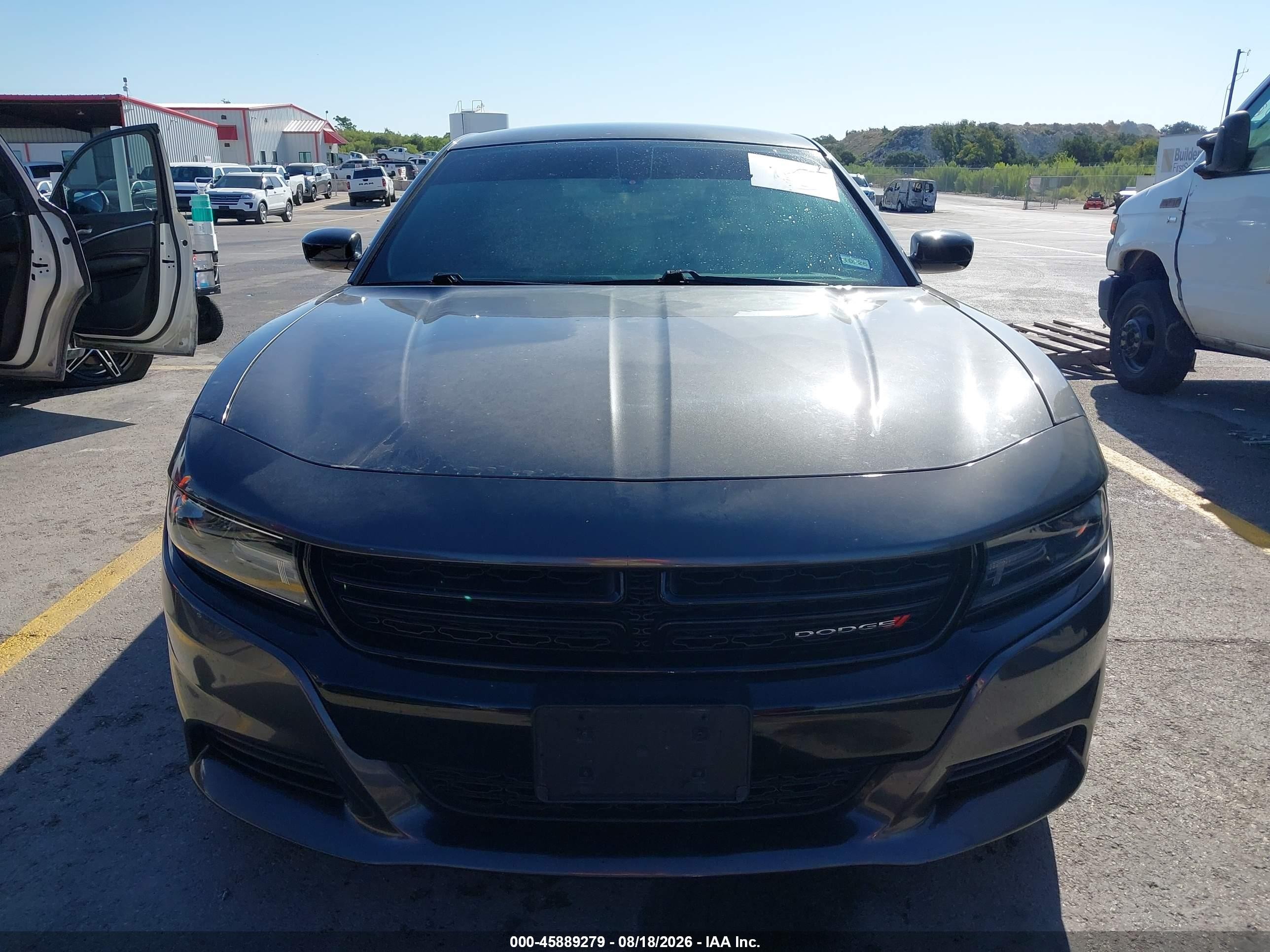 2019 Dodge Charger Sxt Rwd Gray vin: 2C3CDXBG1KH670423