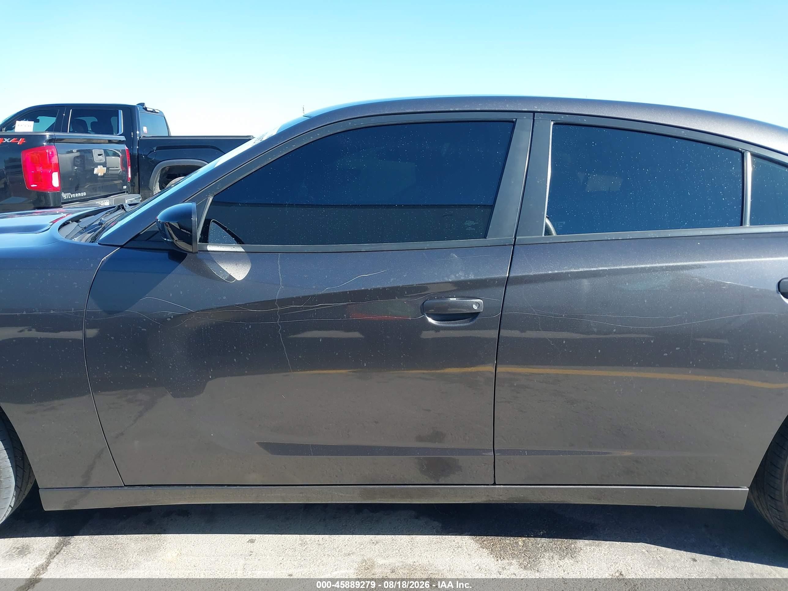 2019 Dodge Charger Sxt Rwd Gray vin: 2C3CDXBG1KH670423