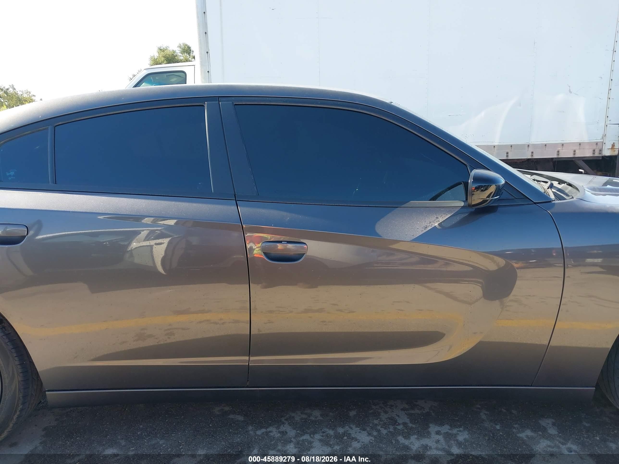 2019 Dodge Charger Sxt Rwd Gray vin: 2C3CDXBG1KH670423