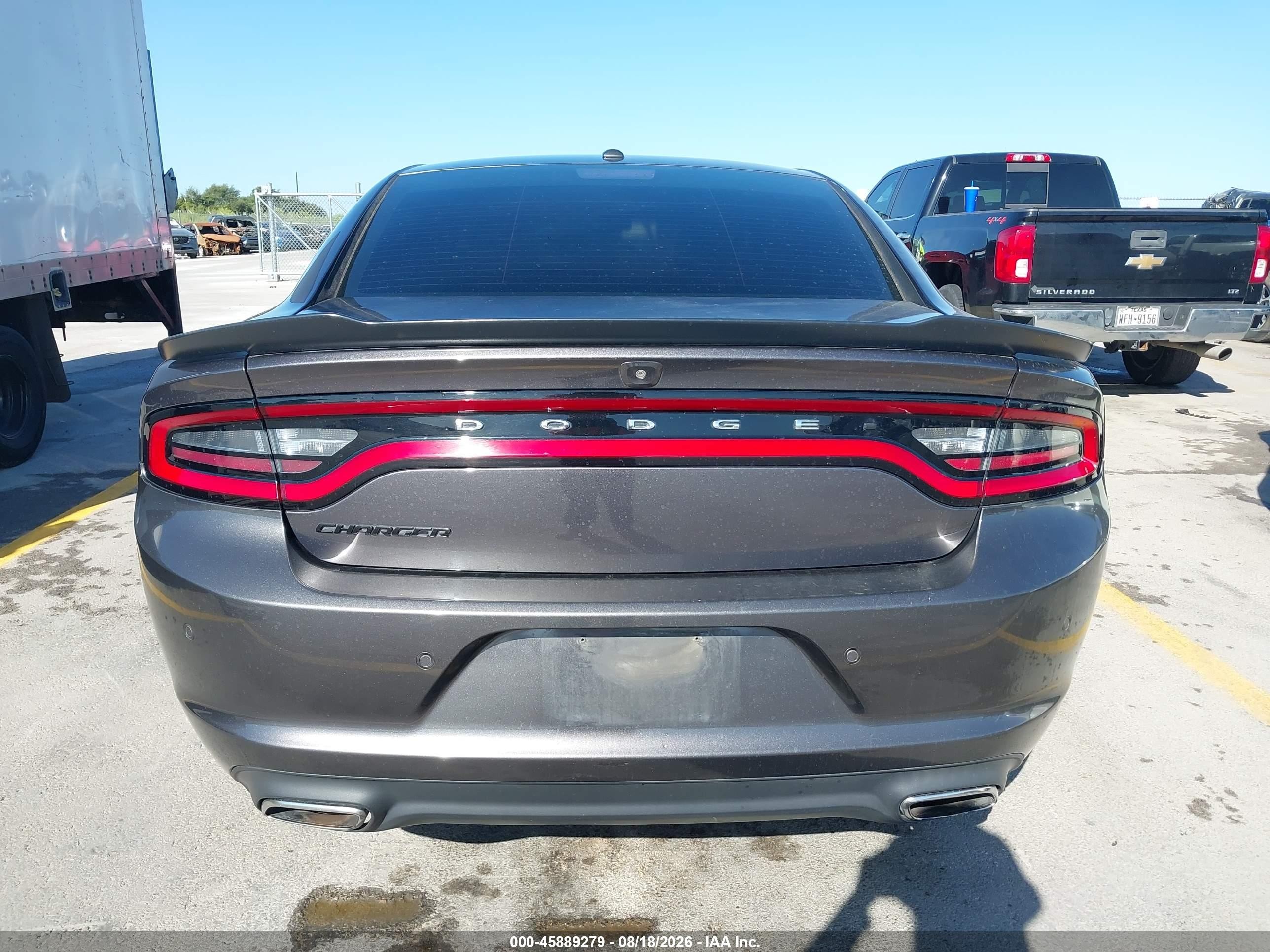 2019 Dodge Charger Sxt Rwd Gray vin: 2C3CDXBG1KH670423