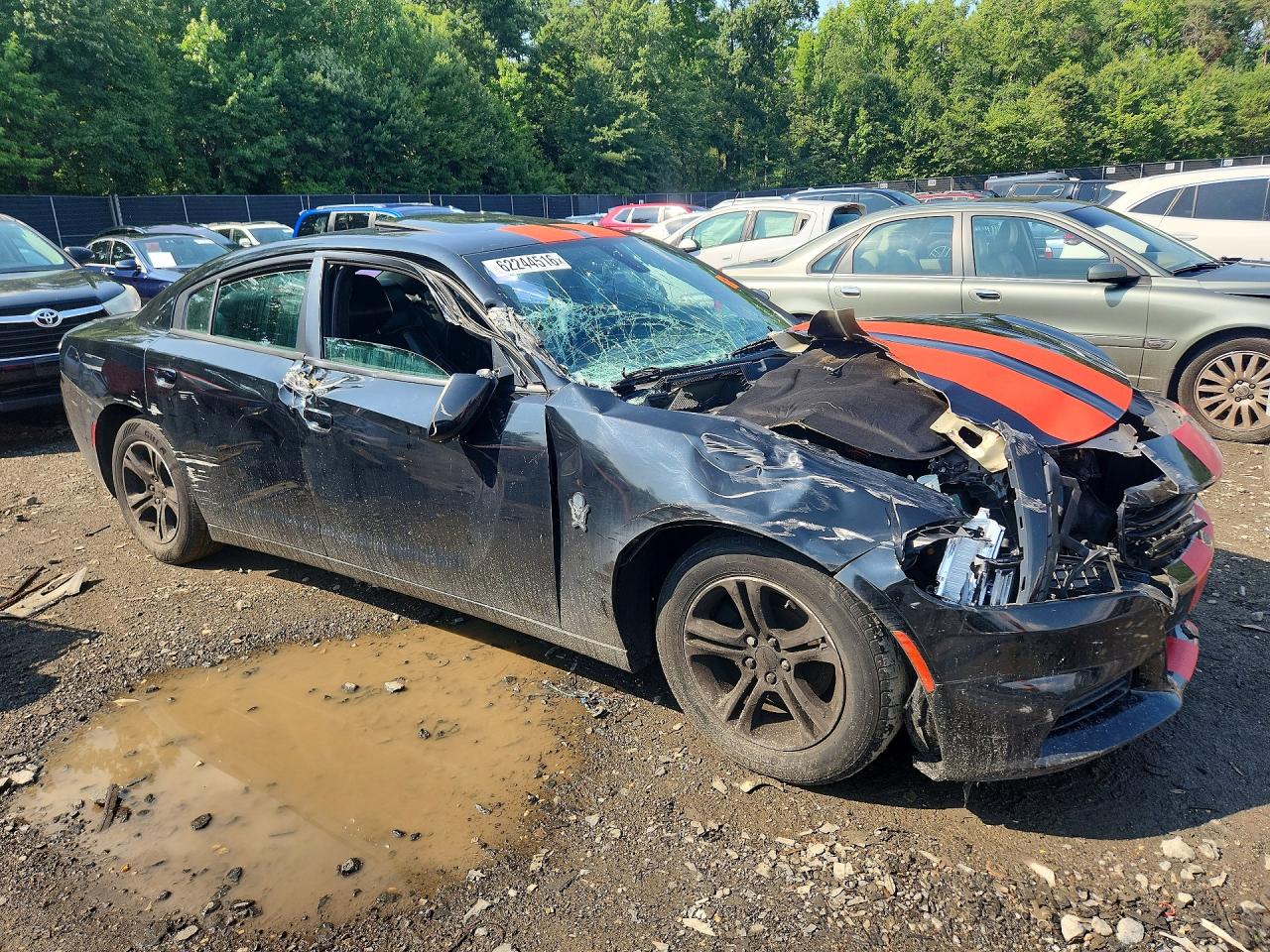 2019 Dodge Charger Sxt Black vin: 2C3CDXBG1KH696360
