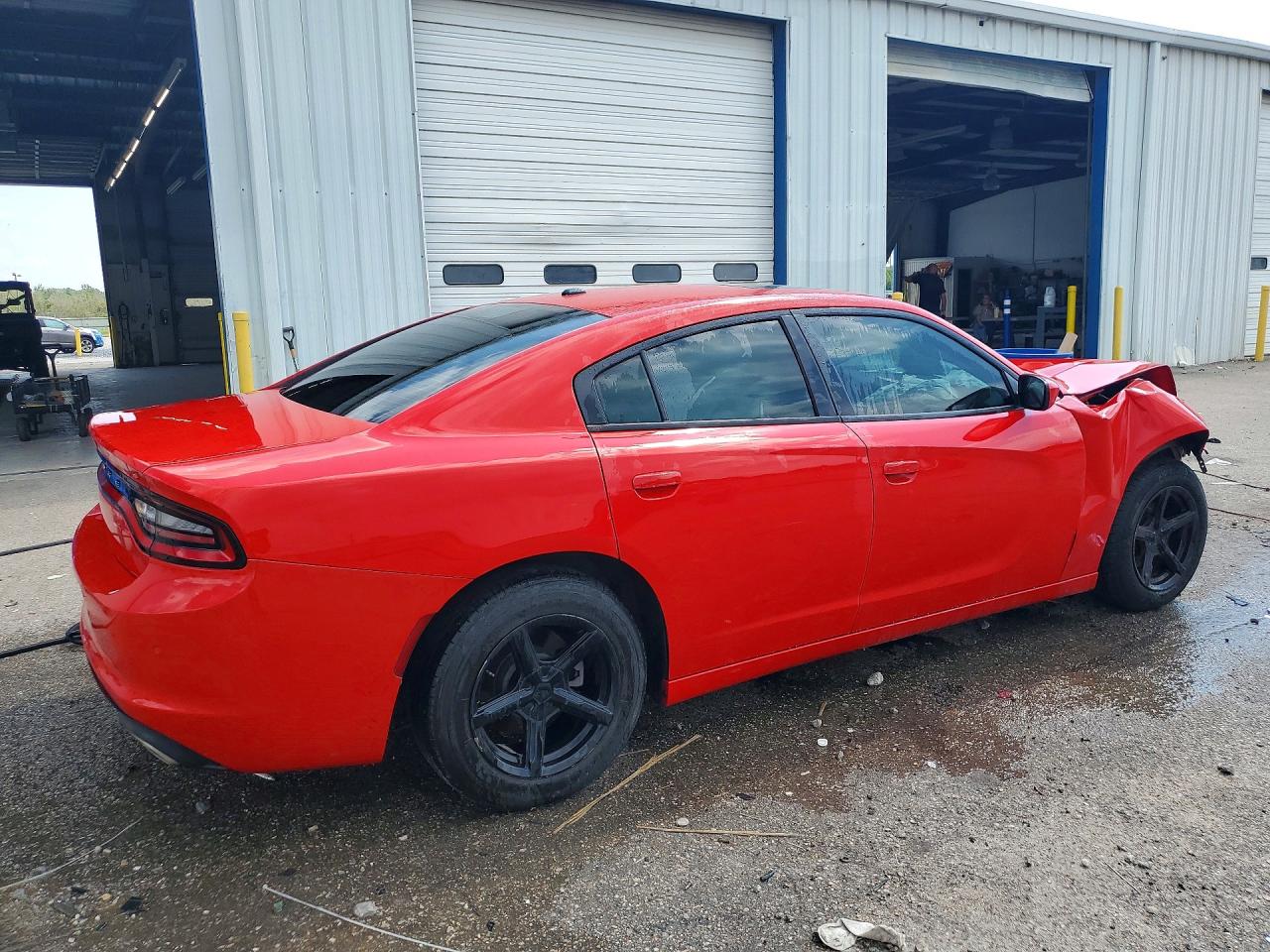 2019 Dodge Charger Sxt Red vin: 2C3CDXBG1KH720169
