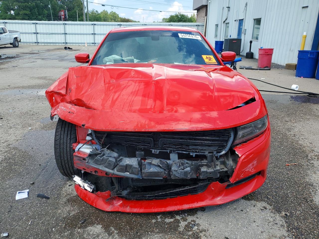 2019 Dodge Charger Sxt Red vin: 2C3CDXBG1KH720169