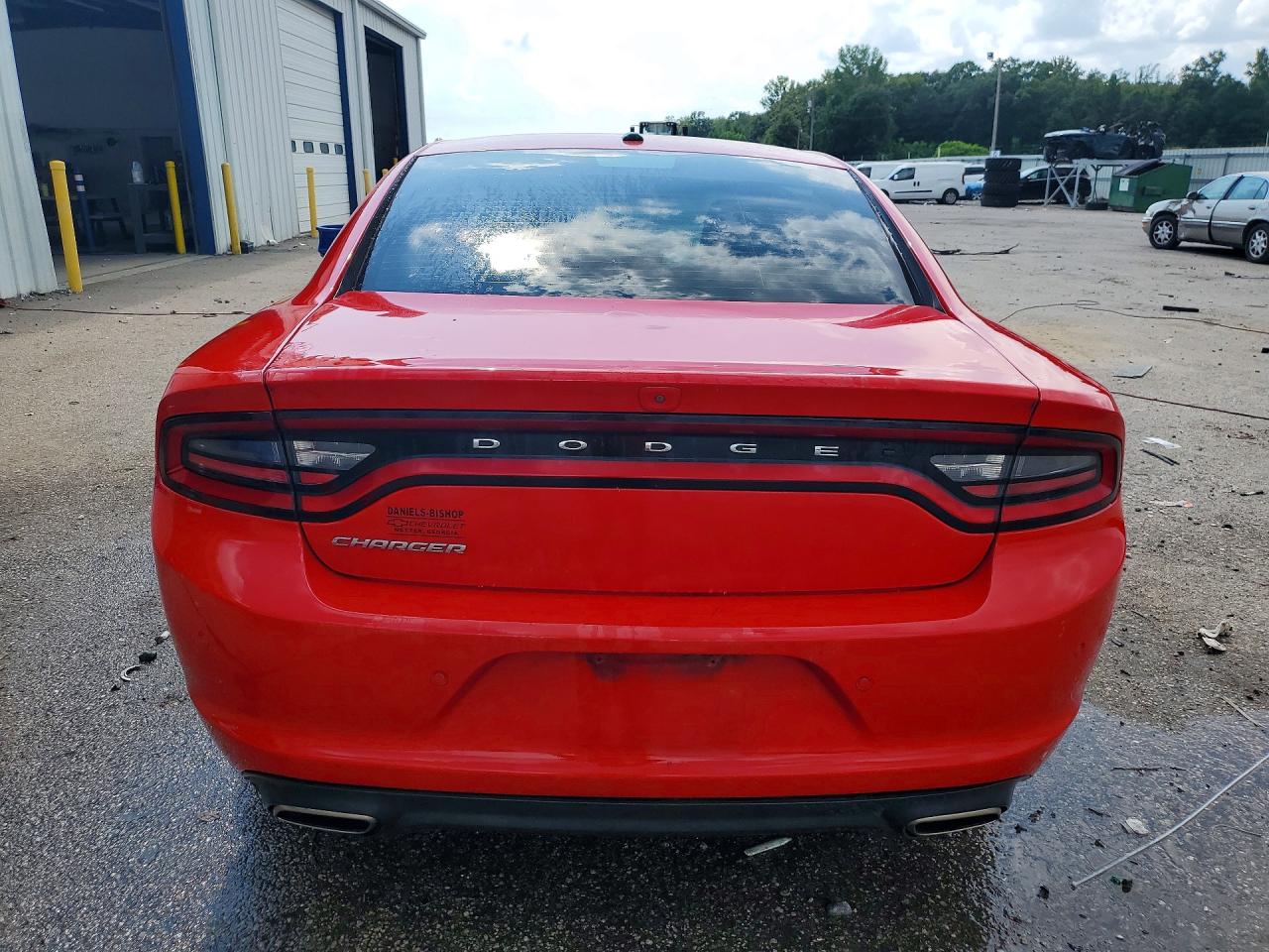 2019 Dodge Charger Sxt Red vin: 2C3CDXBG1KH720169