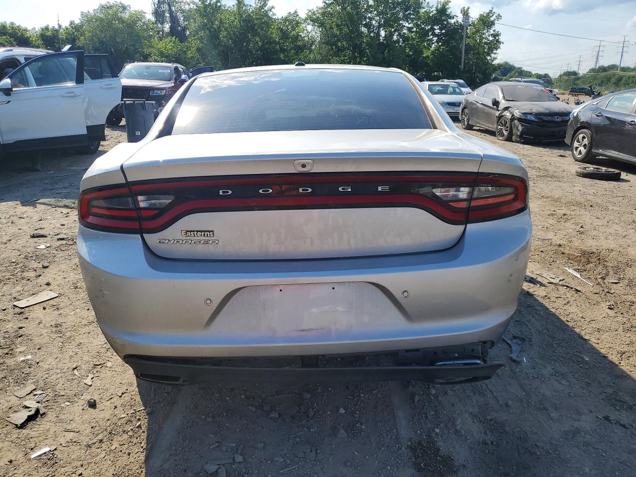 2020 Dodge Charger Sxt Silver vin: 2C3CDXBG1LH110967