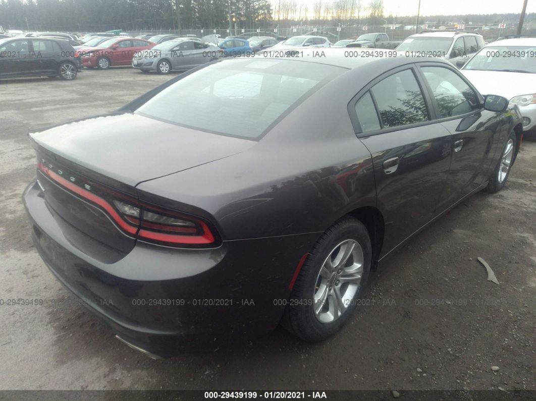 2020 Dodge Charger Sxt Gray vin: 2C3CDXBG1LH211569