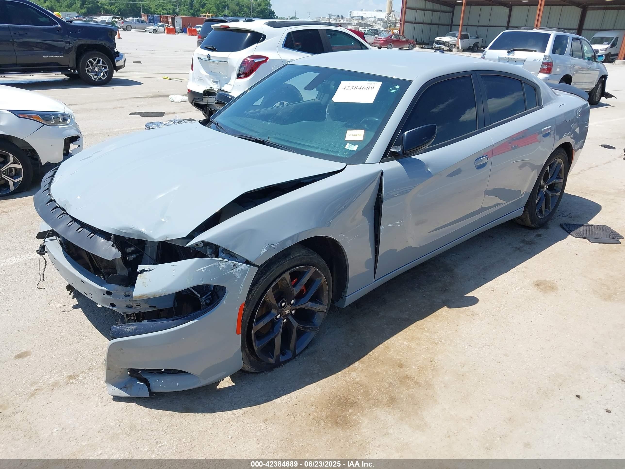 2021 Dodge Charger Sxt Rwd Silver vin: 2C3CDXBG1MH633715