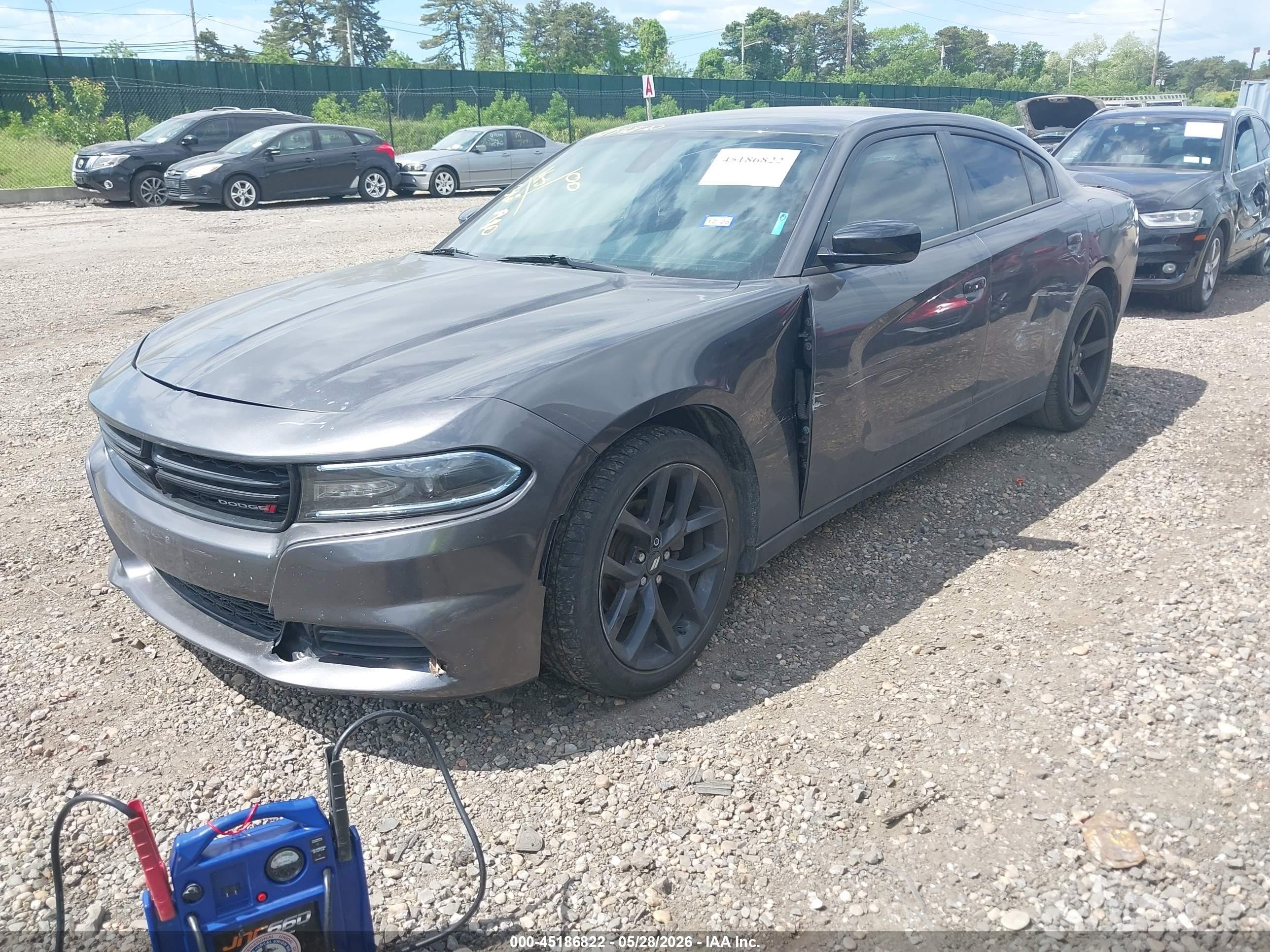 2021 Dodge Charger Sxt Rwd Gray vin: 2C3CDXBG1MH656606